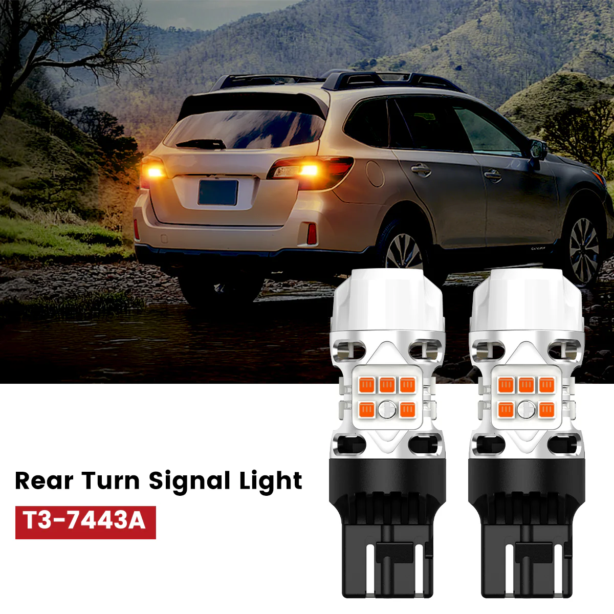 Fit for 2015-2017 Subaru Outback The Brightest LED Bulbs Upgrade - Image 23