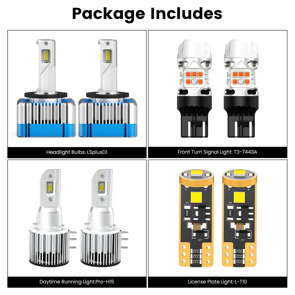 Fit for 2015-2018 Ford Edge The Brightest LED Bulbs Upgrade | Tested and Verified - Image 10