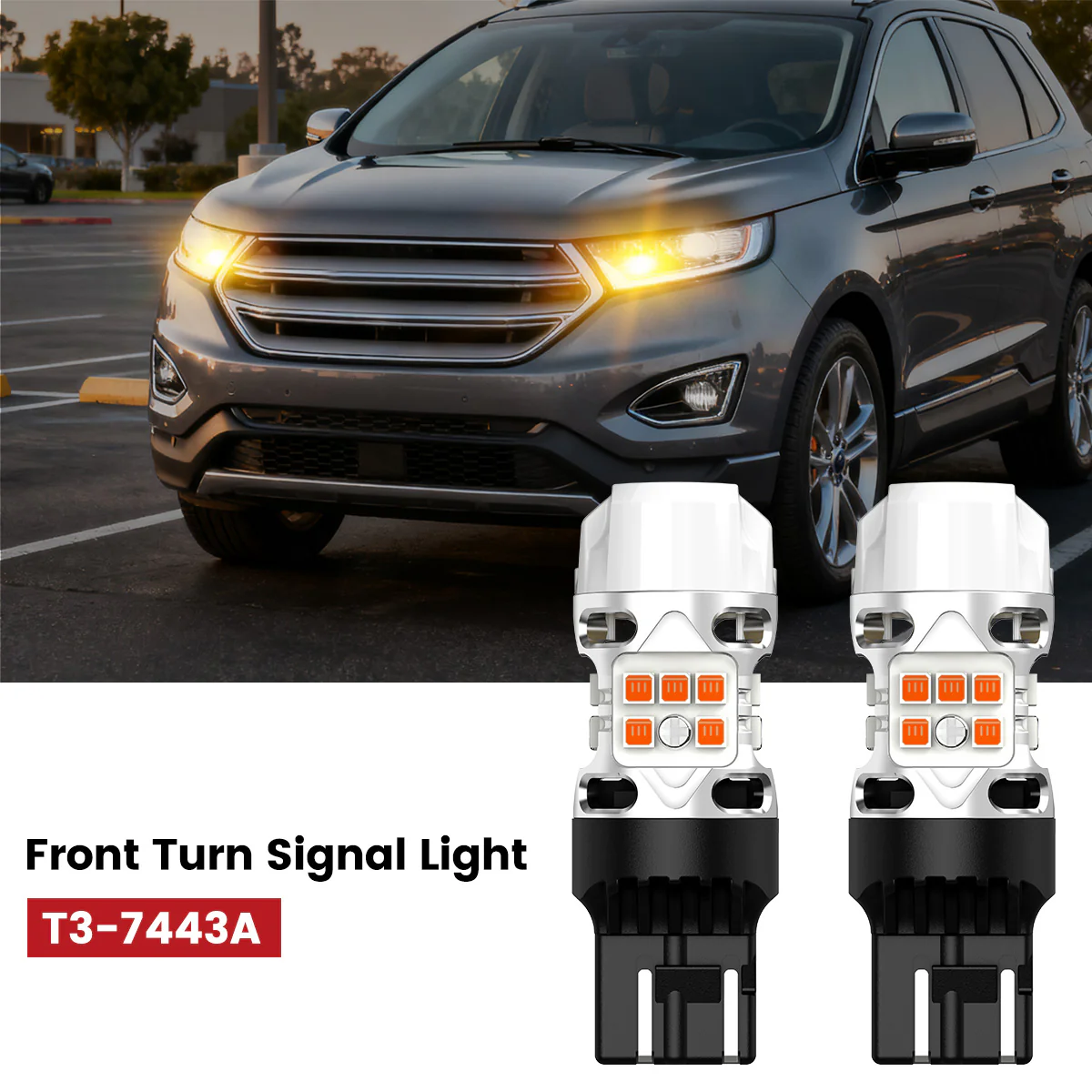 Fit for 2015-2018 Ford Edge The Brightest LED Bulbs Upgrade | Tested and Verified - Image 31