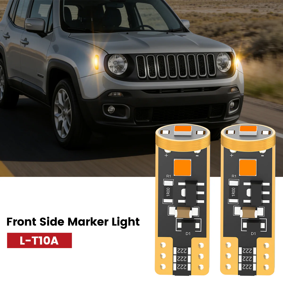 Fit for 2015-2018 Jeep Renegade The Brightest LED Bulbs Upgrade - Image 35
