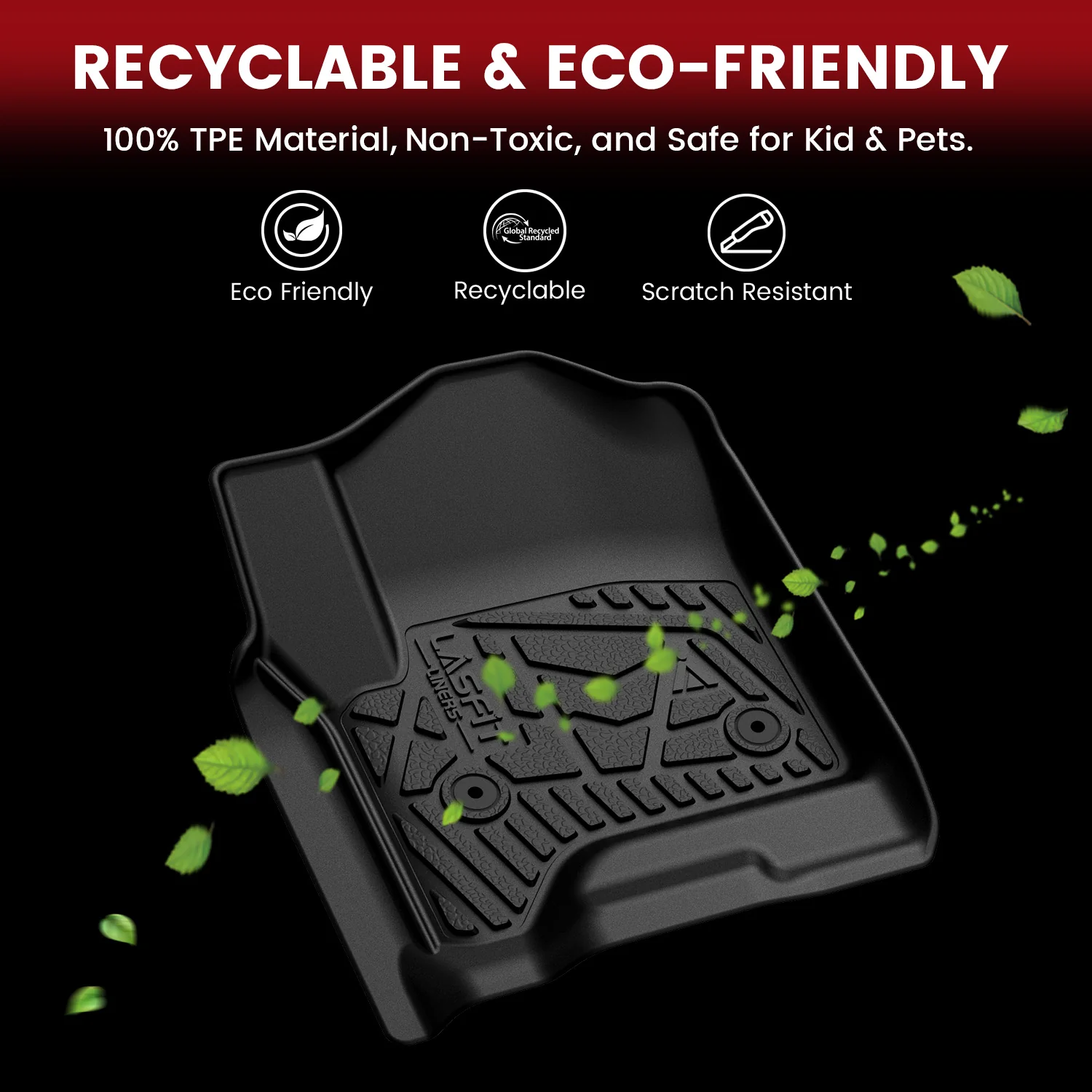 Fit for 2014-2018 Chevrolet Silverado 1500 Floor Mats, Fit Carpet Floor & Without 4*4 Shifter Only - Image 37