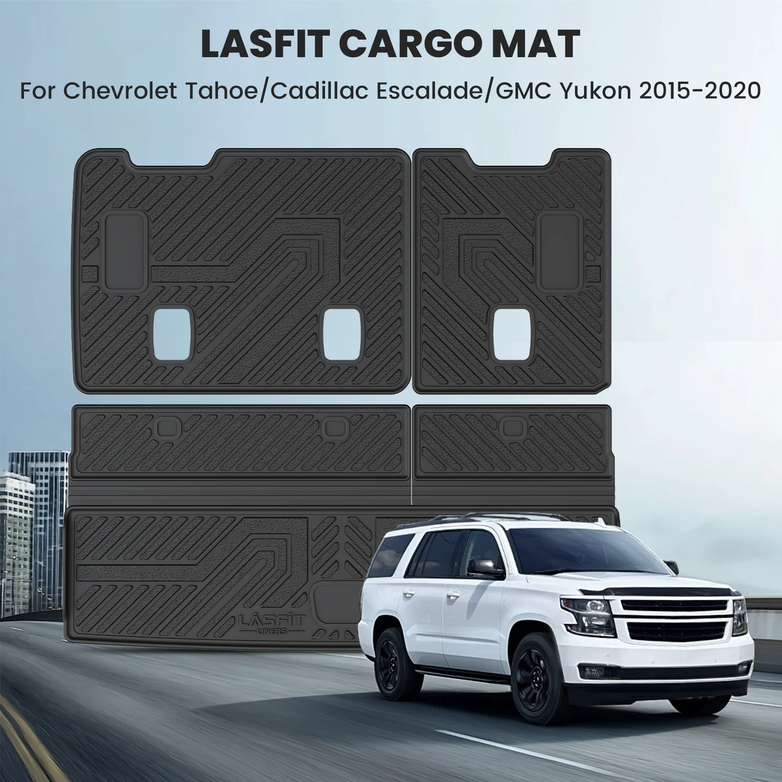 Fit for 2015-2020 Cadillac Escalade Custom Seatback & Cargo Mat Only - Image 2