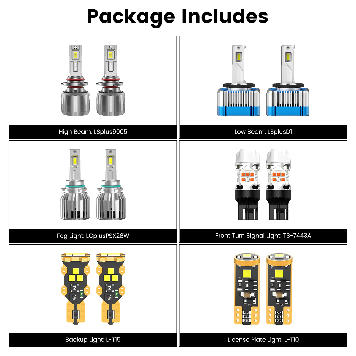 Fit for 2015-2020 Chevrolet Suburban The Brightest LED Bulbs Upgrade | Tested and Verified - Image 7