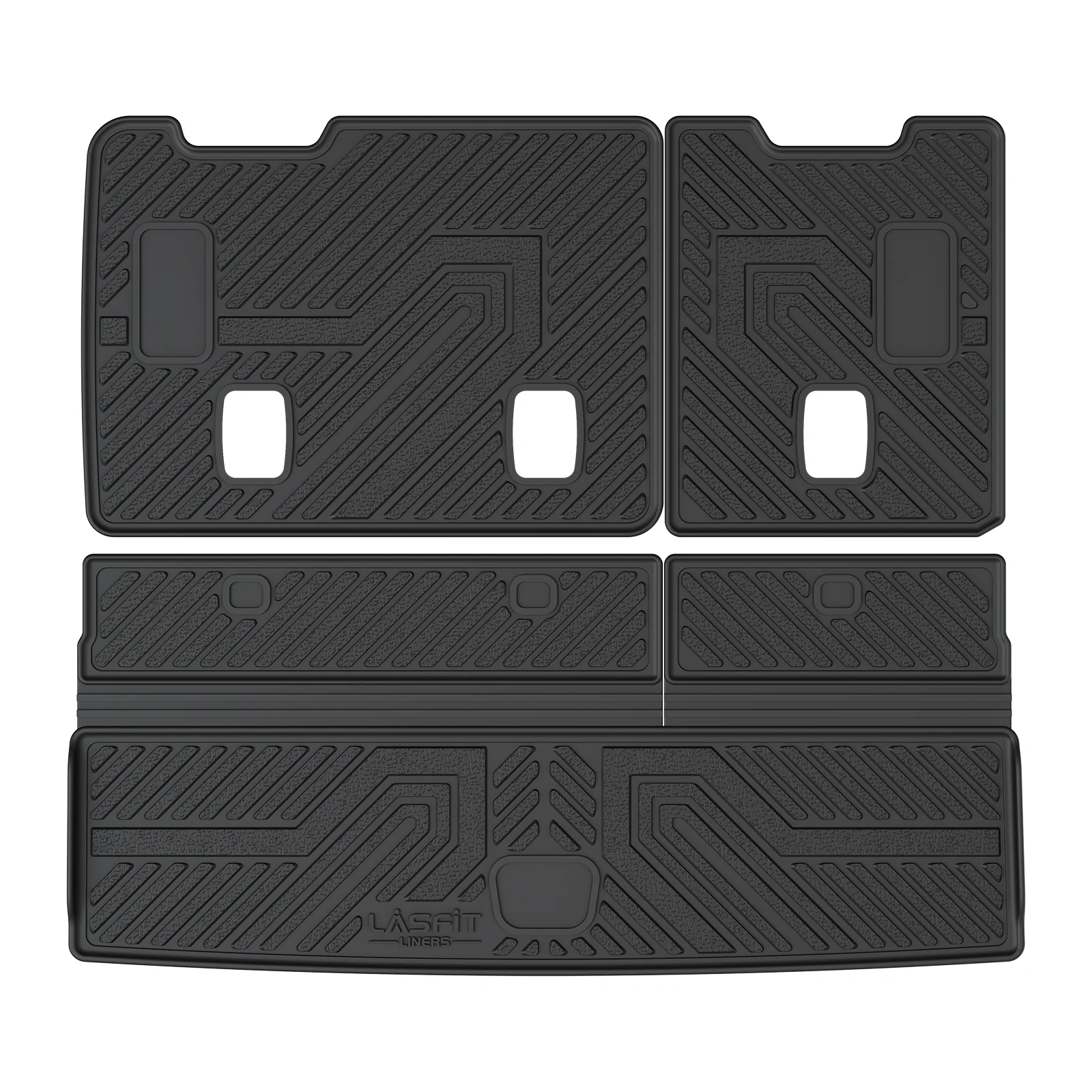 Fit for 2015-2020 Chevrolet Tahoe 7/8 Seats Floor Mats & Seatback & Cargo Mat - Image 12