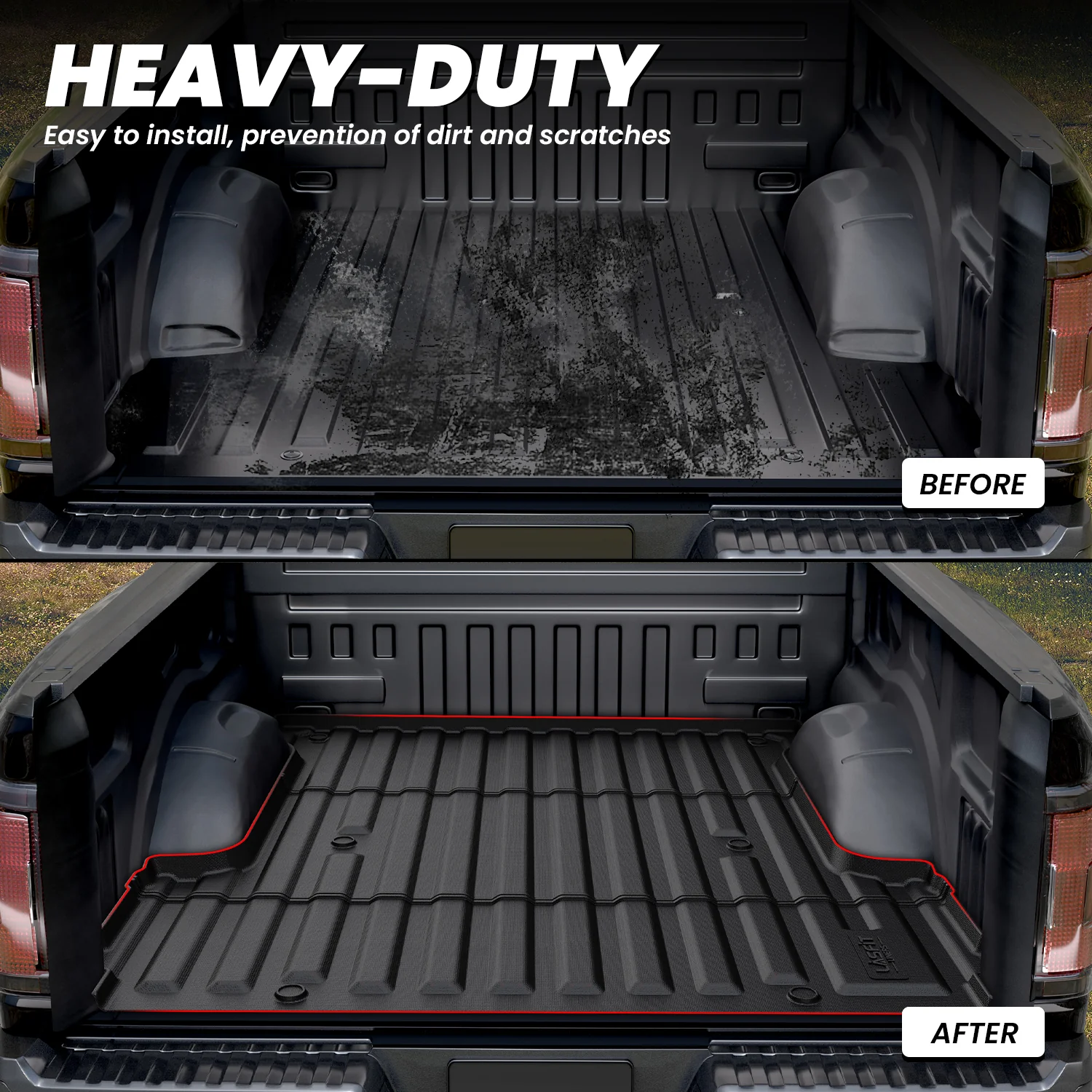Fit for 2021-2023 Ford F-150 & F-150 Lightning Truck Bed Mat or Tailgate Mat, Not Fit Drop-in Liners - Image 23