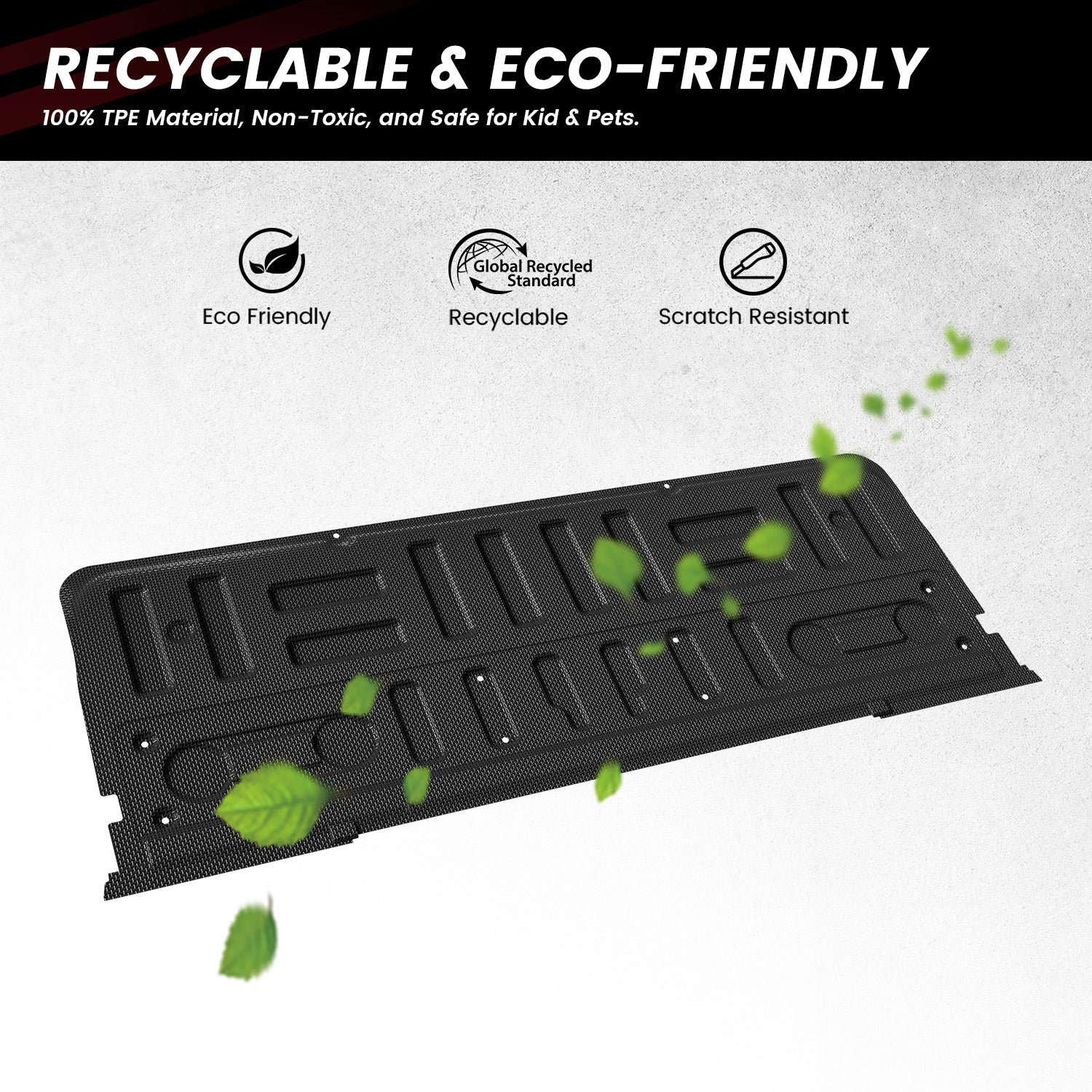 Fit for 2015-2020 Ford F-150 Truck Bed Mat or Tailgate Mat, Not Fit Drop-in Liners - Image 25