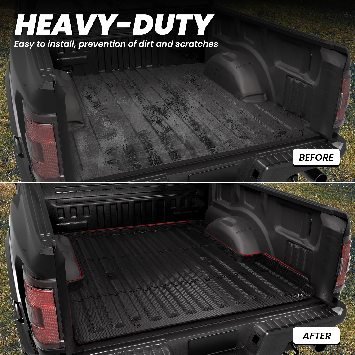 Fit for 2021-2023 Ford F-150 & F-150 Lightning Truck Bed Mat or Tailgate Mat, Not Fit Drop-in Liners - Image 5
