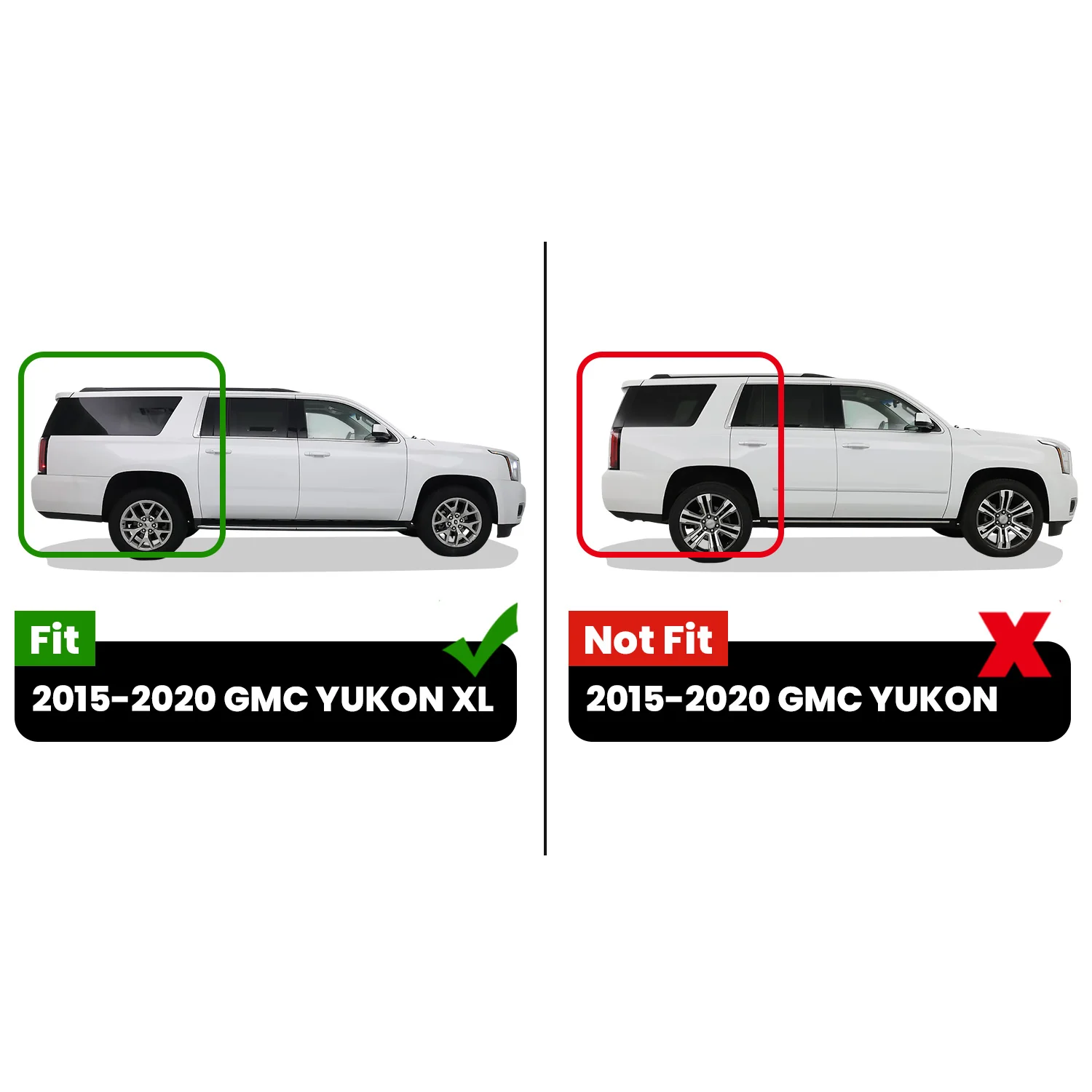 Fit for 2015-2020 GMC Yukon XL Floor Mats or Seatback & Cargo Mat - Image 2