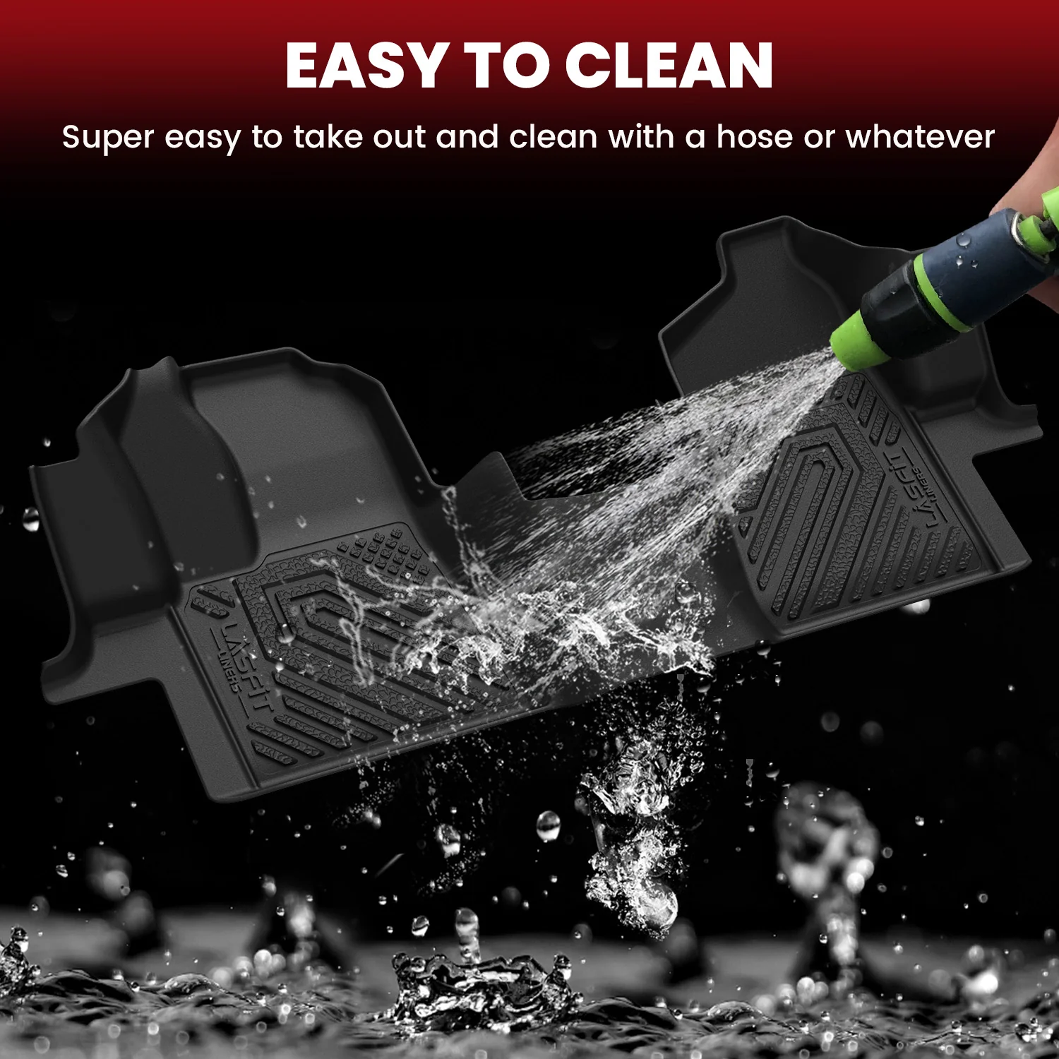 Fit for 2015-2021 Ford Transit Floor Mats 1st Row, Fit Vinyl Floor Only - Image 6
