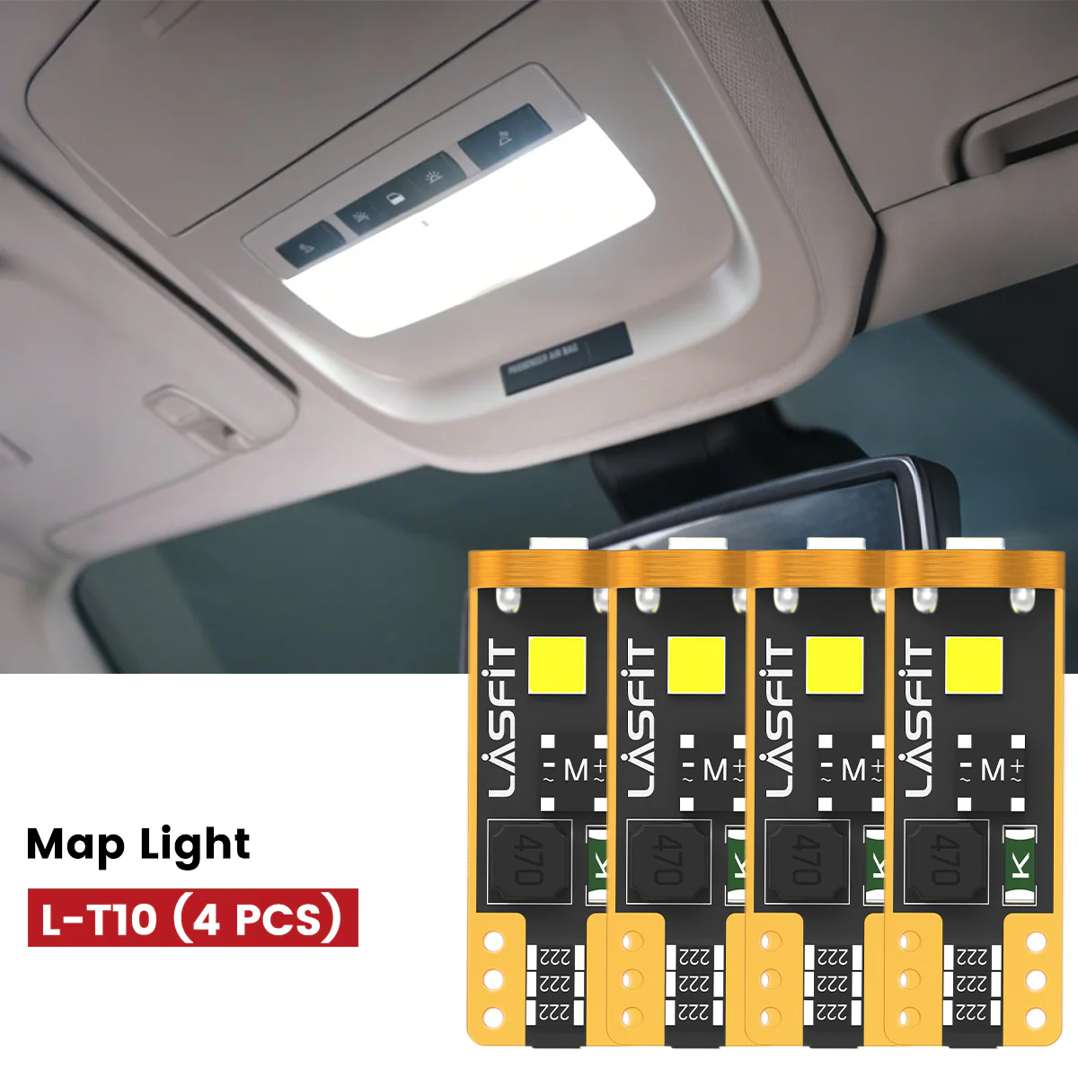 Fit for 2015-2022 GMC Canyon The Brightest LED Bulbs Upgrade | Tested and Verified - Image 45