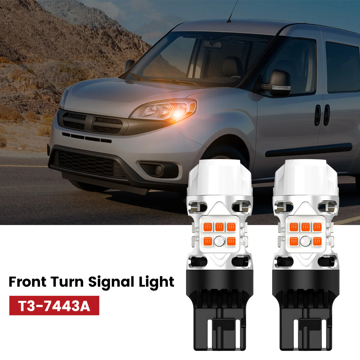 Fit for 2015-2022 Ram ProMaster City The Brightest LED Bulbs Upgrade - Image 29