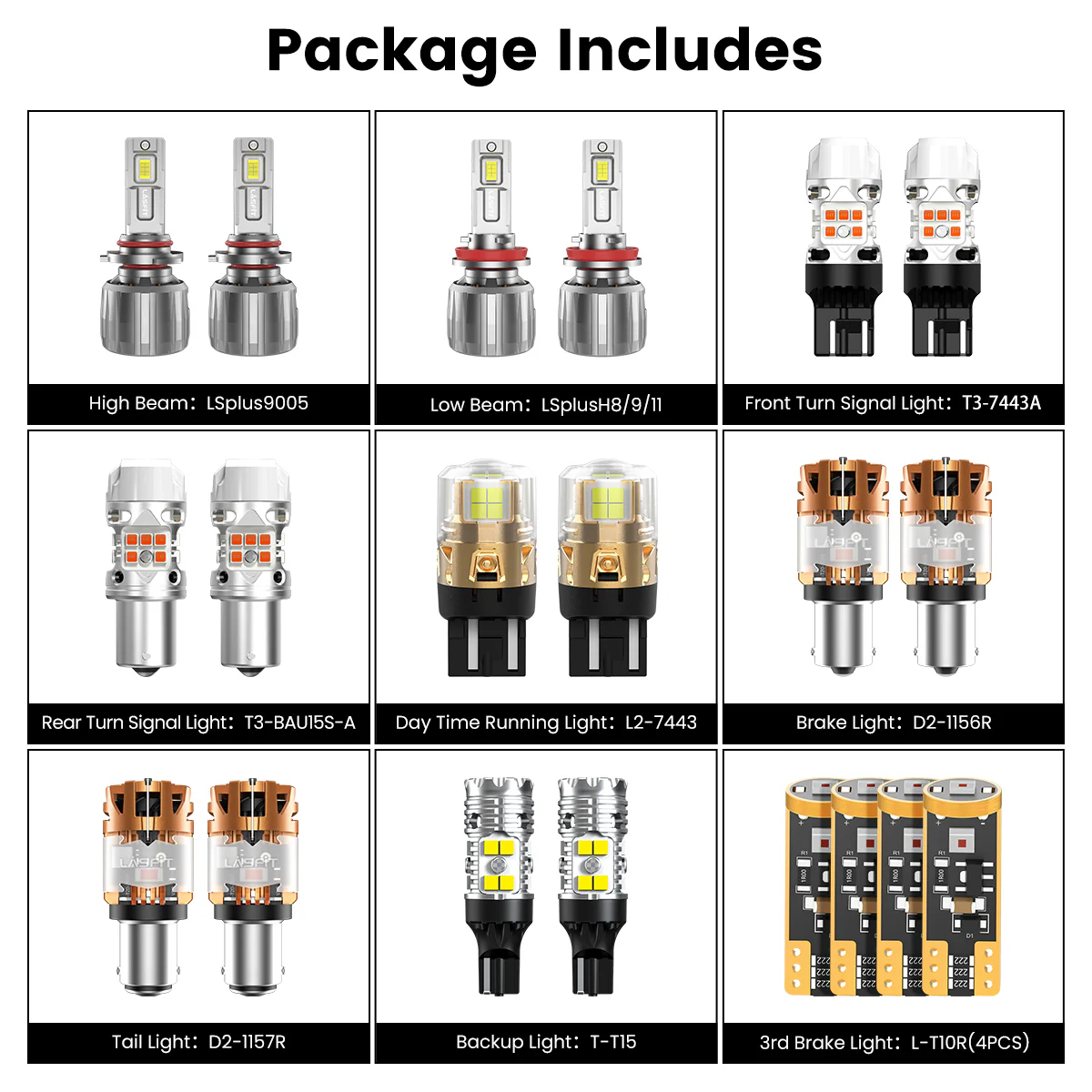 Fit for 2015-2022 Ram ProMaster City The Brightest LED Bulbs Upgrade - Image 3