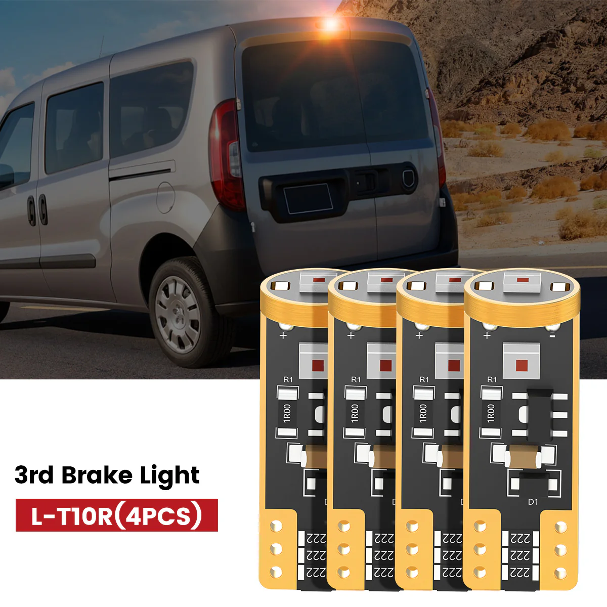 Fit for 2015-2022 Ram ProMaster City The Brightest LED Bulbs Upgrade - Image 41