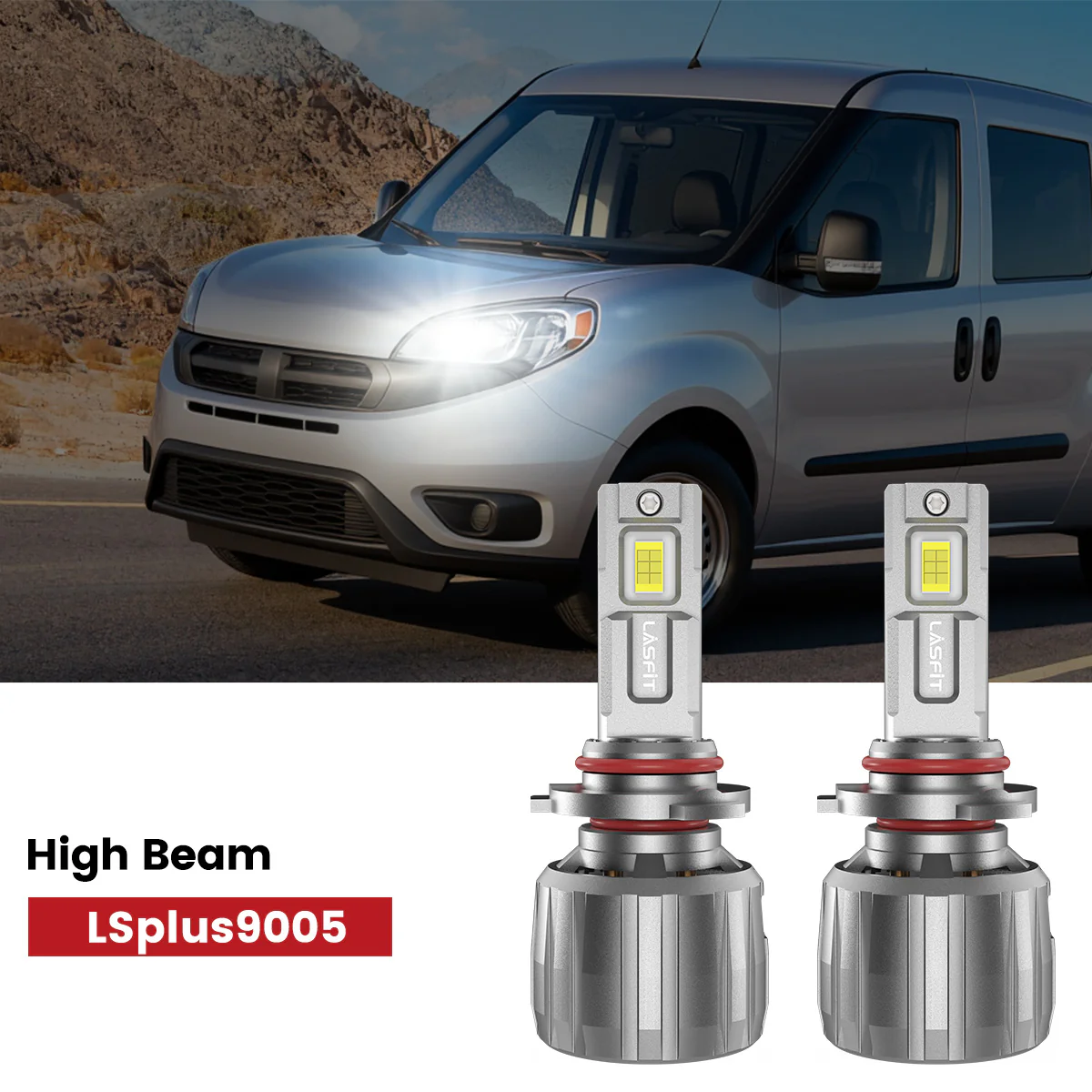 Fit for 2015-2022 Ram ProMaster City The Brightest LED Bulbs Upgrade - Image 9