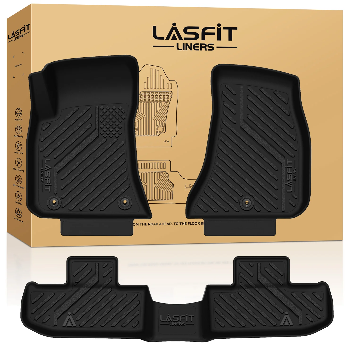 Fit for 2015-2023 Dodge Challenger Floor Mats or Cargo Mat - Image 9