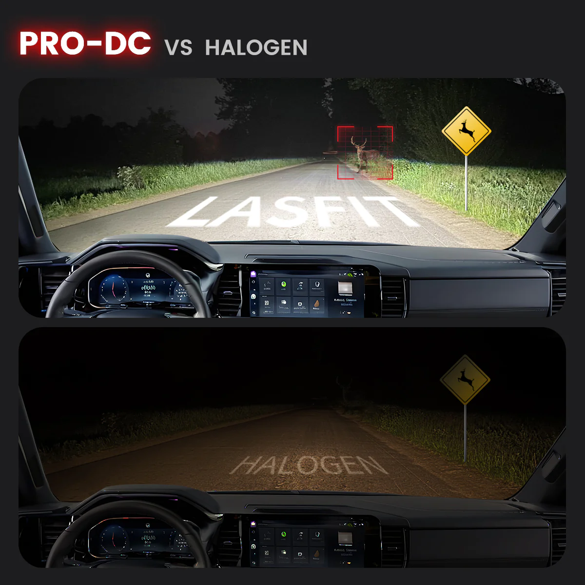 Fit for 2019-2024 Ram 2500 3500 Custom Made LED H11 9005 Headlight Bulbs with Dust Cover | Pro-DC Series - Image 9