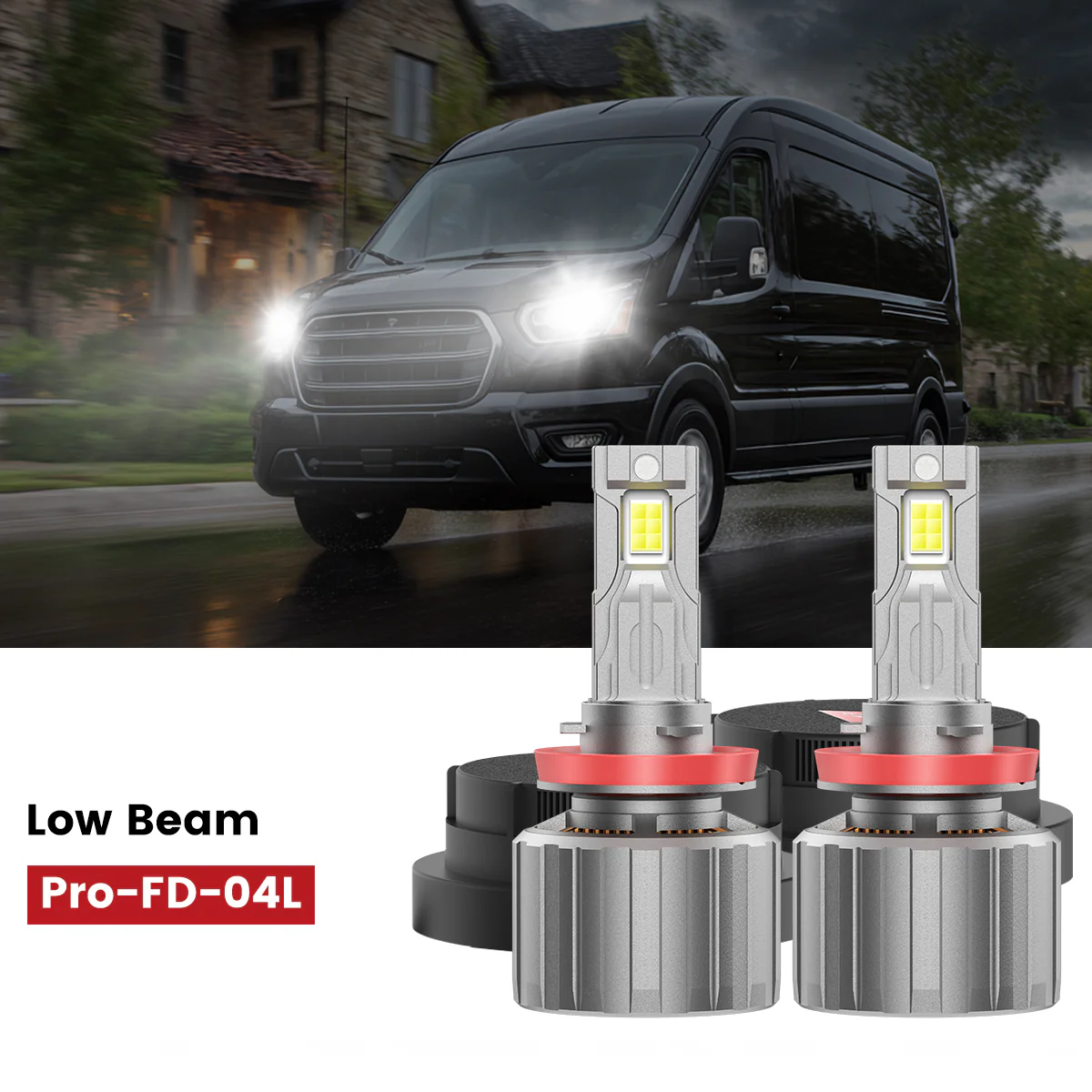 Custom Engineered for 2015-2025 Ford Transit-150/250/350 LED Bulbs Upgrade | Tested and Verified - Image 52
