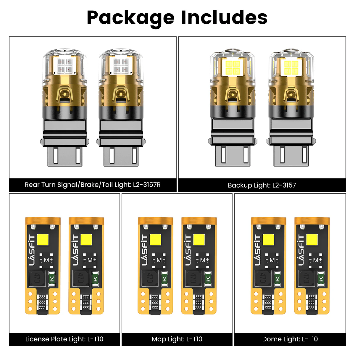 Custom Engineered for 2015-2025 Ford Transit-150/250/350 LED Bulbs Upgrade | Tested and Verified - Image 12