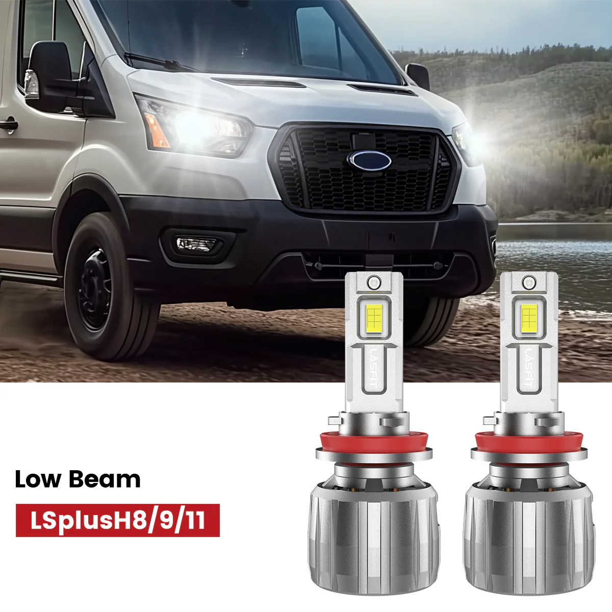 Fit for 2015-2025 Ford Transit-150/250/350 The Brightest LED Bulbs Upgrade | Tested and Verified - Image 26
