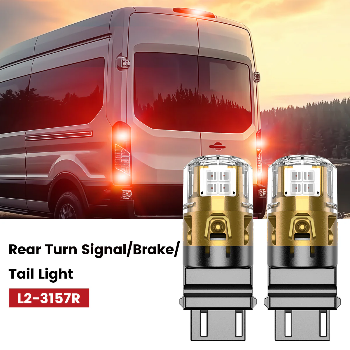 Custom Engineered for 2015-2025 Ford Transit-150/250/350 LED Bulbs Upgrade | Tested and Verified - Image 21