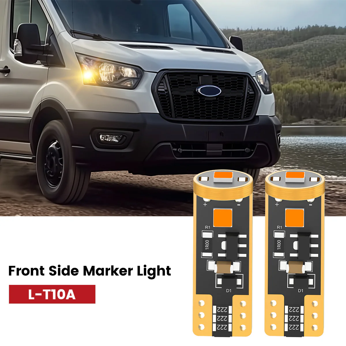 Custom Engineered for 2015-2025 Ford Transit-150/250/350 LED Bulbs Upgrade | Tested and Verified - Image 29