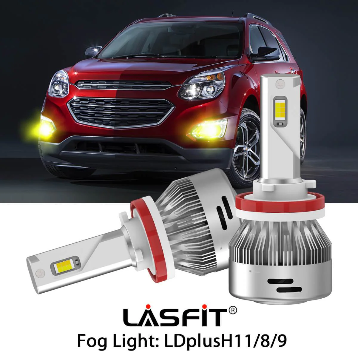 Fit for 2016-2017 Chevrolet Equinox LED Bulbs H11 9005 Exterior Interior Lights - Image 12
