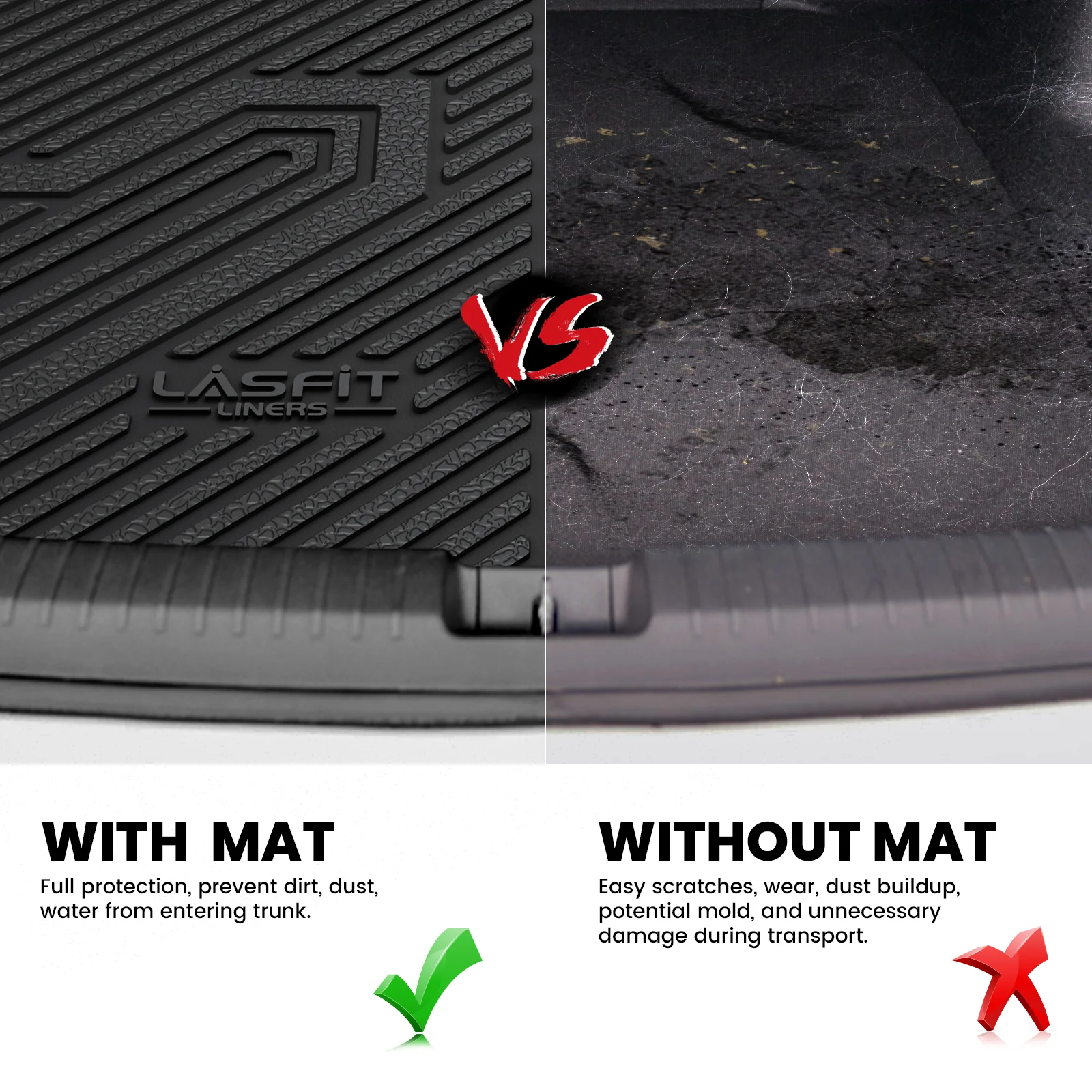Fit for 2016-2017 Subaru Crosstrek Floor Mats or Cargo Mat - Image 11