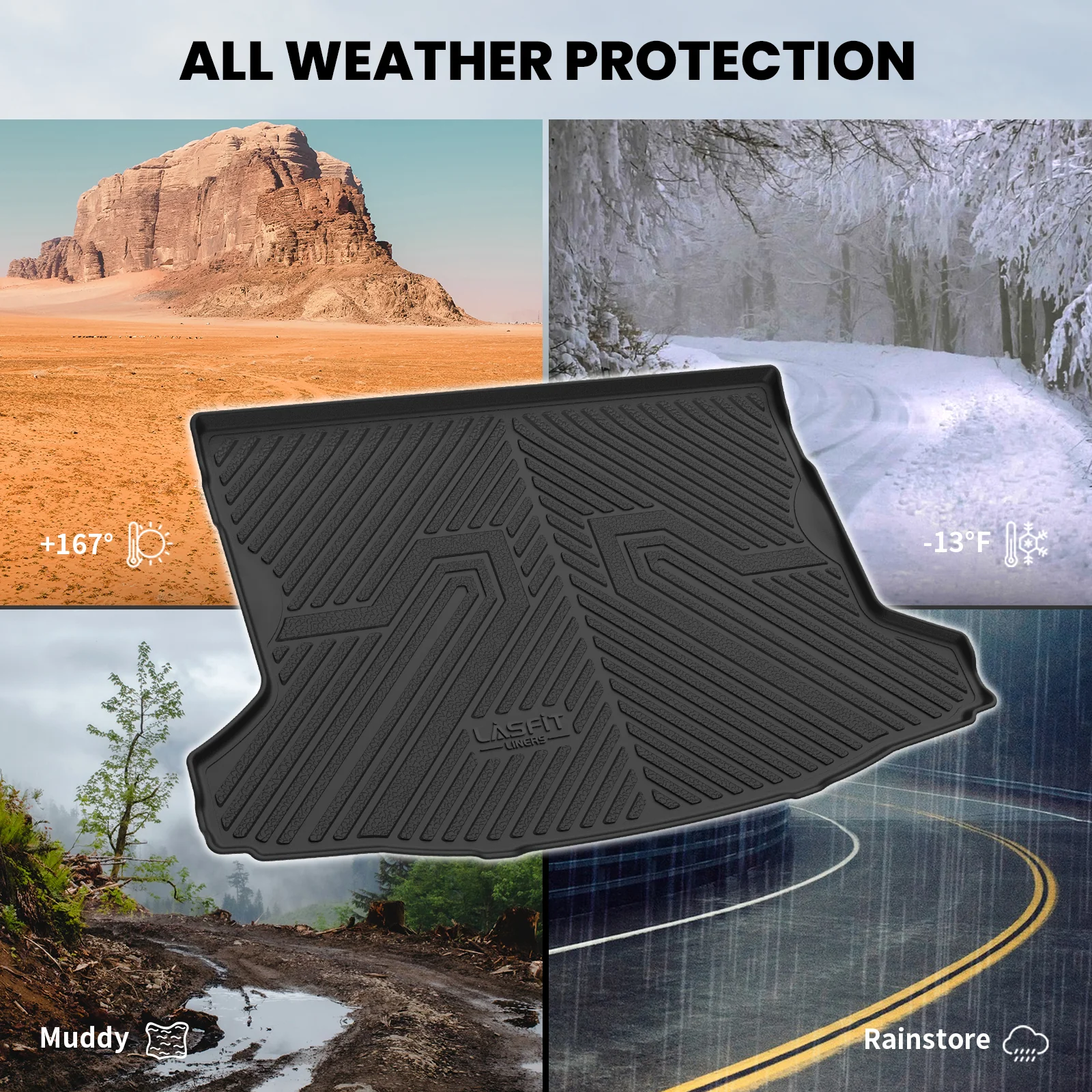 Fit for 2016-2017 Subaru Crosstrek Floor Mats or Cargo Mat - Image 14