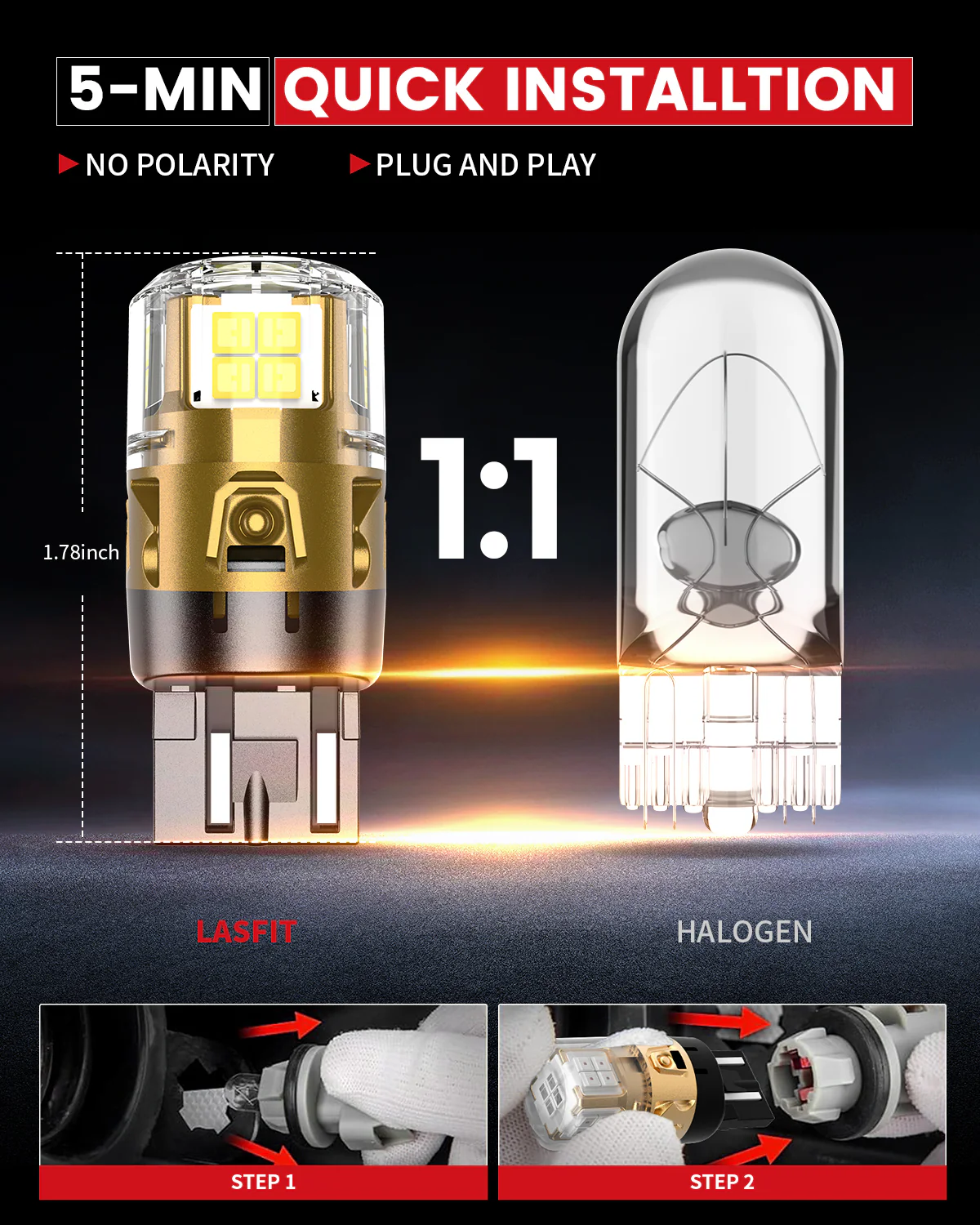 Fit for 2016-2018 Ram 1500 LED Bulbs Upgrade | Tested and Verified - Image 40