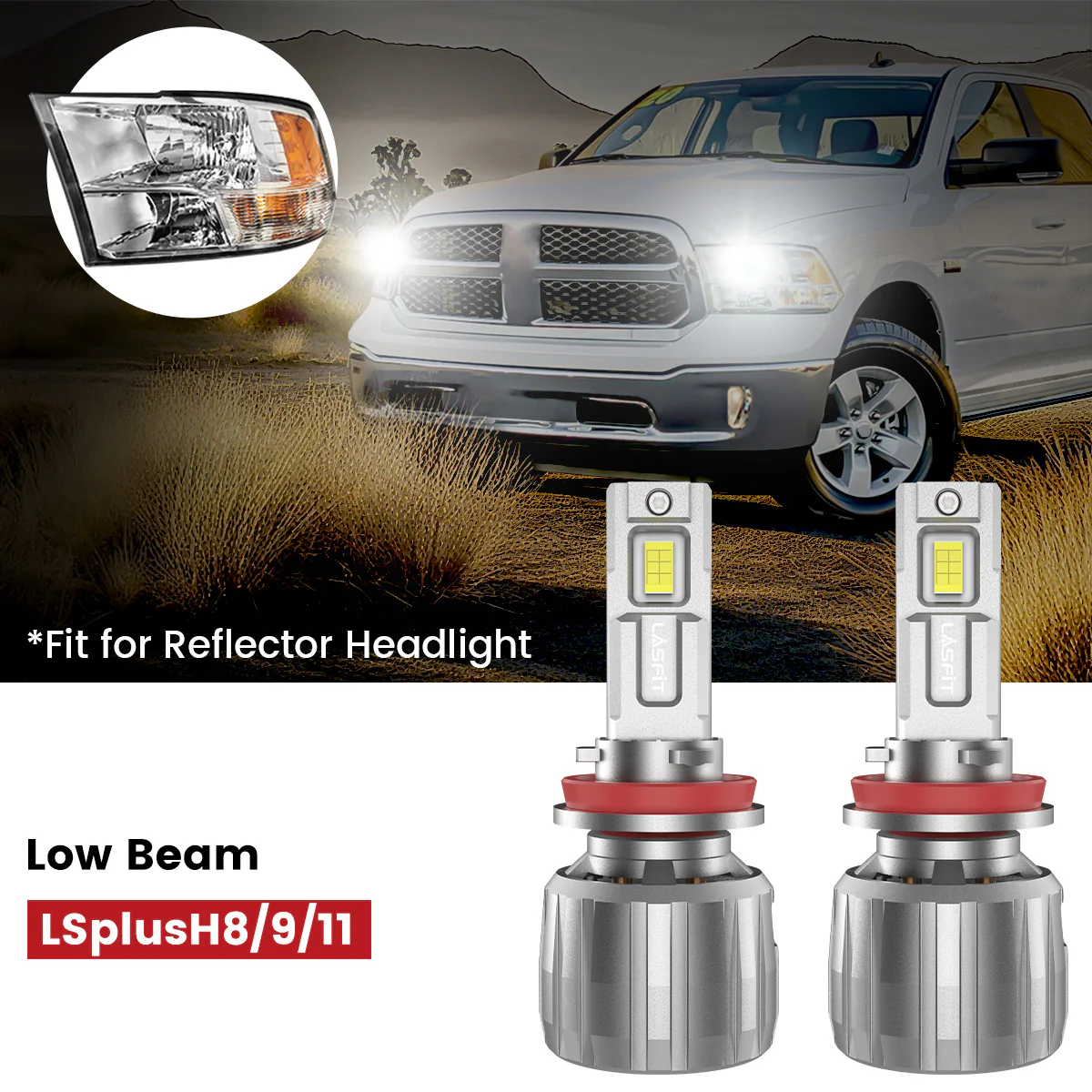 Fit for 2016-2018 Ram 1500 The Brightest LED Bulbs Upgrade | Tested and Verified - Image 44
