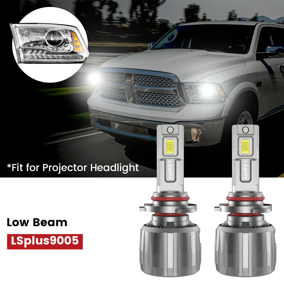 Fit for 2016-2018 Ram 1500 The Brightest LED Bulbs Upgrade | Tested and Verified - Image 54