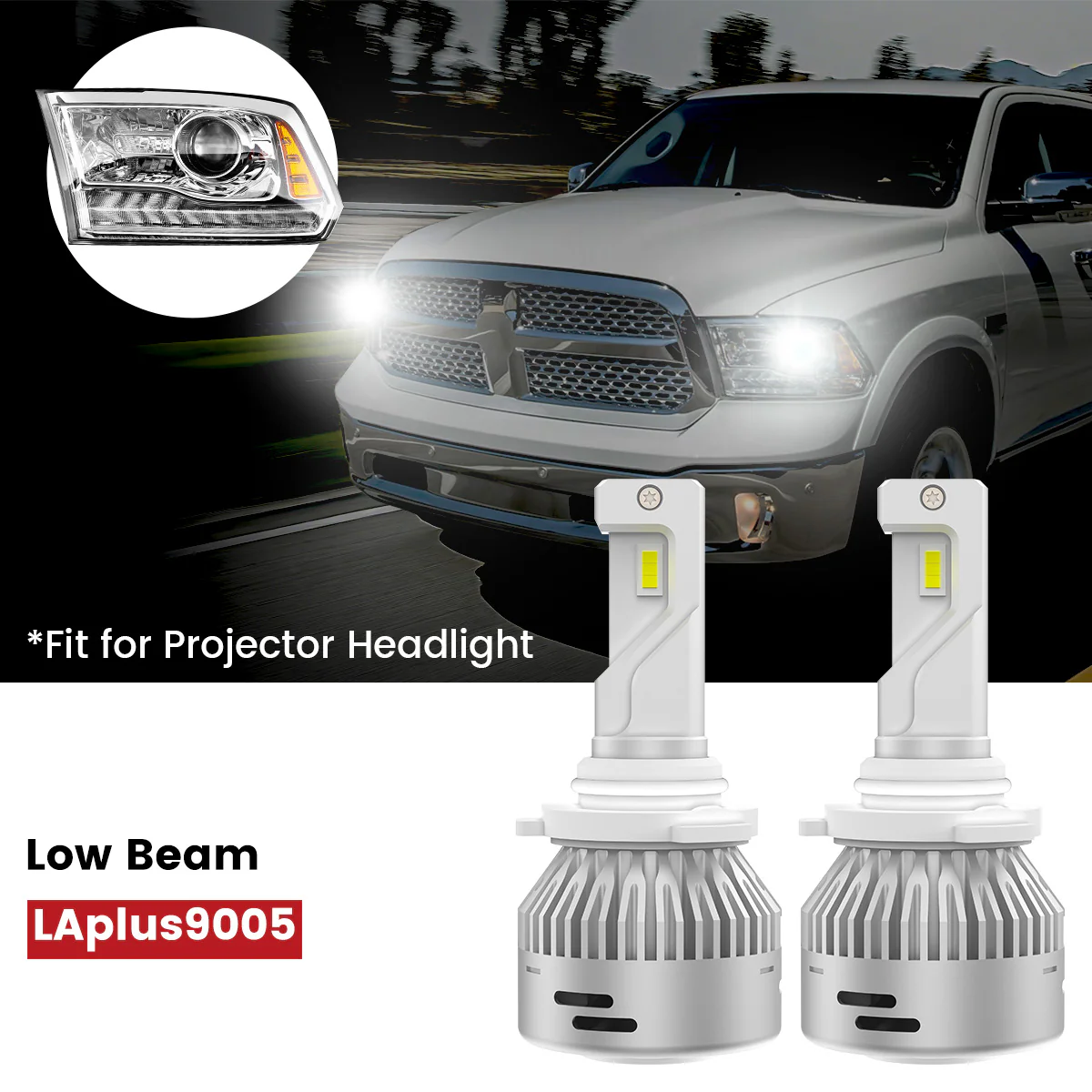 Fit for 2016-2018 Ram 1500 LED Bulbs Upgrade | Tested and Verified - Image 18