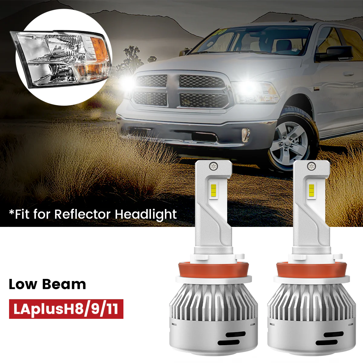 Fit for 2016-2018 Ram 1500 LED Bulbs Upgrade | Tested and Verified - Image 19