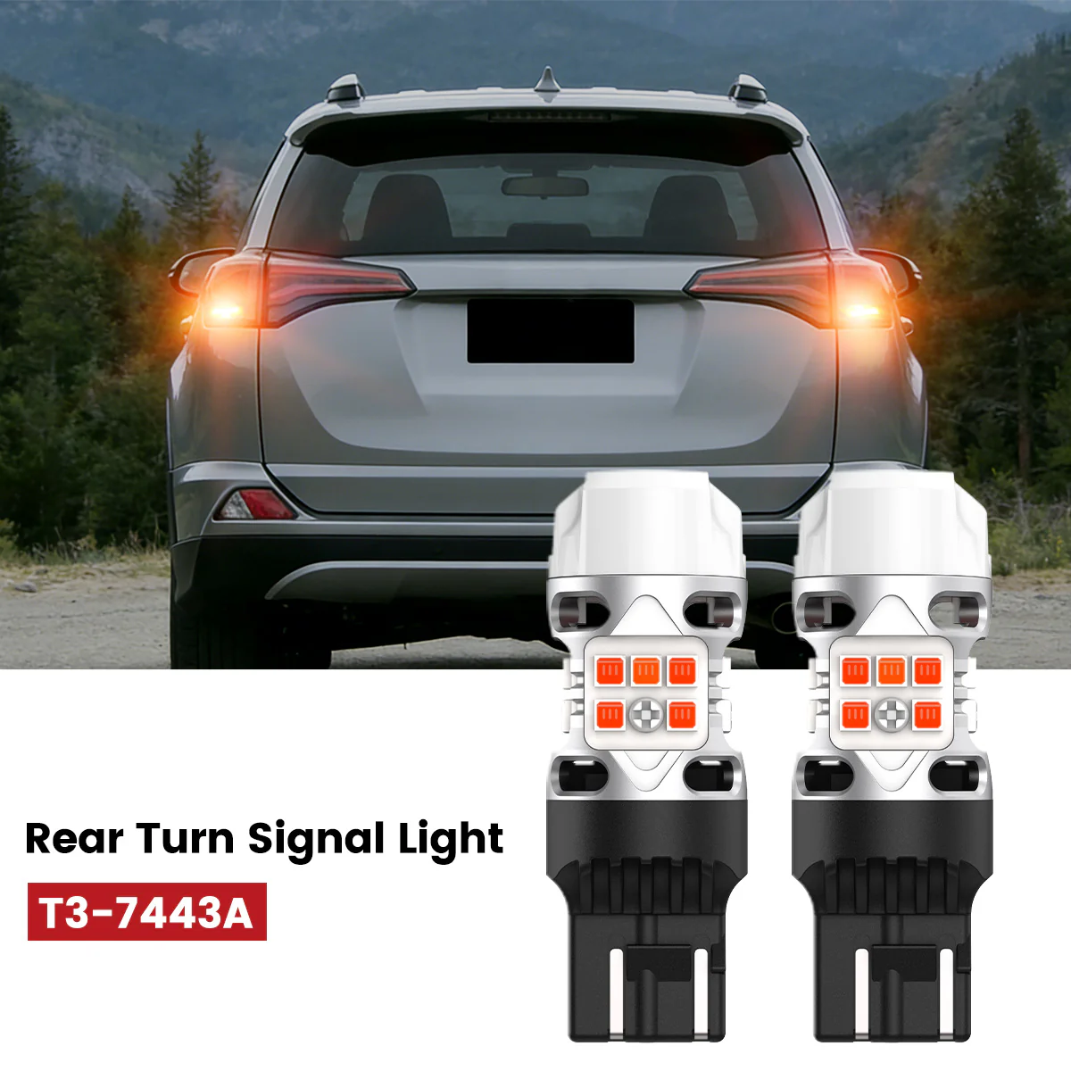 Fit for 2016-2018 Toyota RAV4 LED Bulbs Upgrade - Image 27