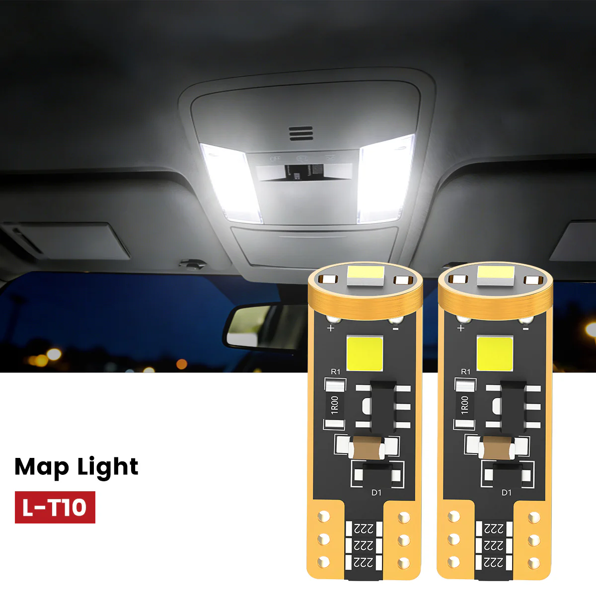 Fit for 2016-2018 Toyota RAV4 LED Bulbs Upgrade - Image 51