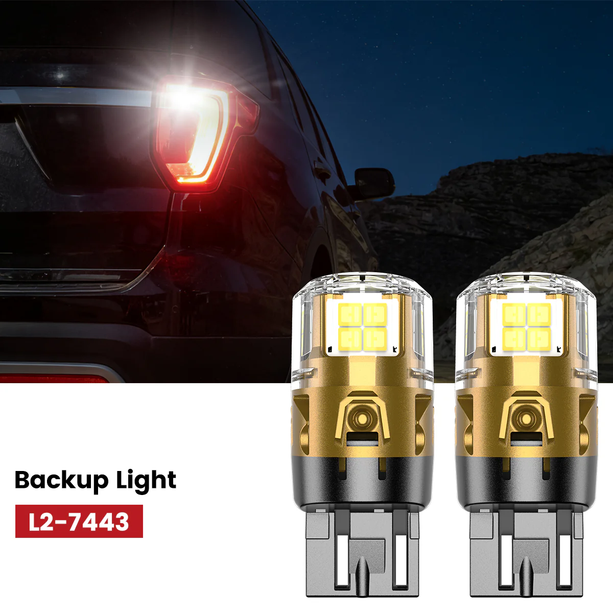 Fit for 2016-2019 Ford Explorer The Brightest LED Bulbs Upgrade - Image 24