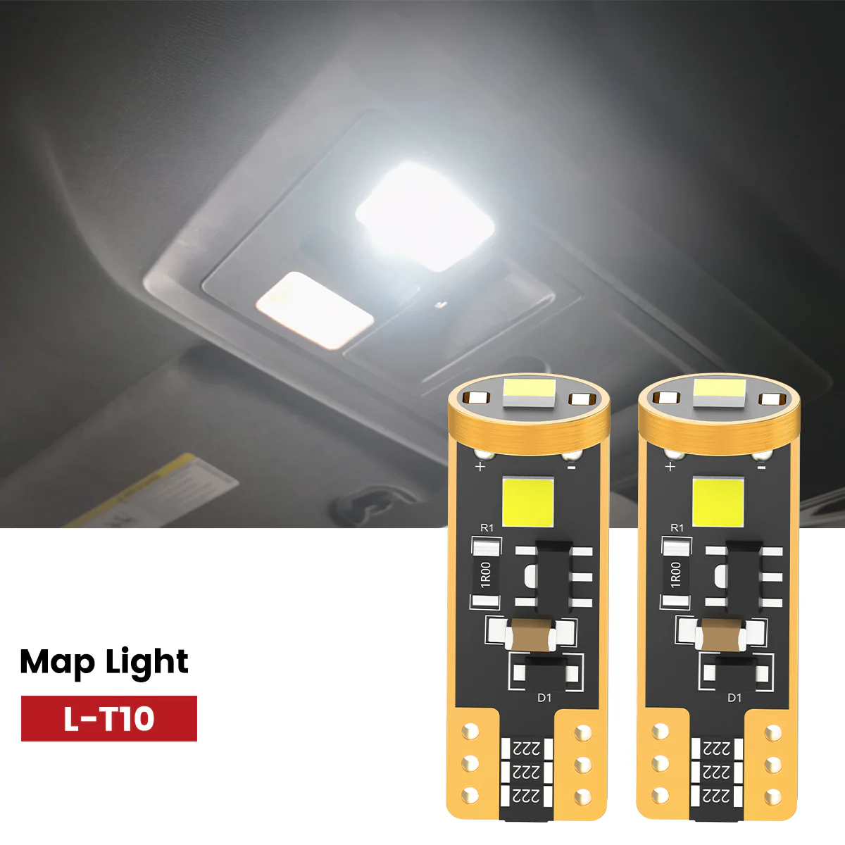 Fit for 2016-2019 Ford Explorer The Brightest LED Bulbs Upgrade - Image 32