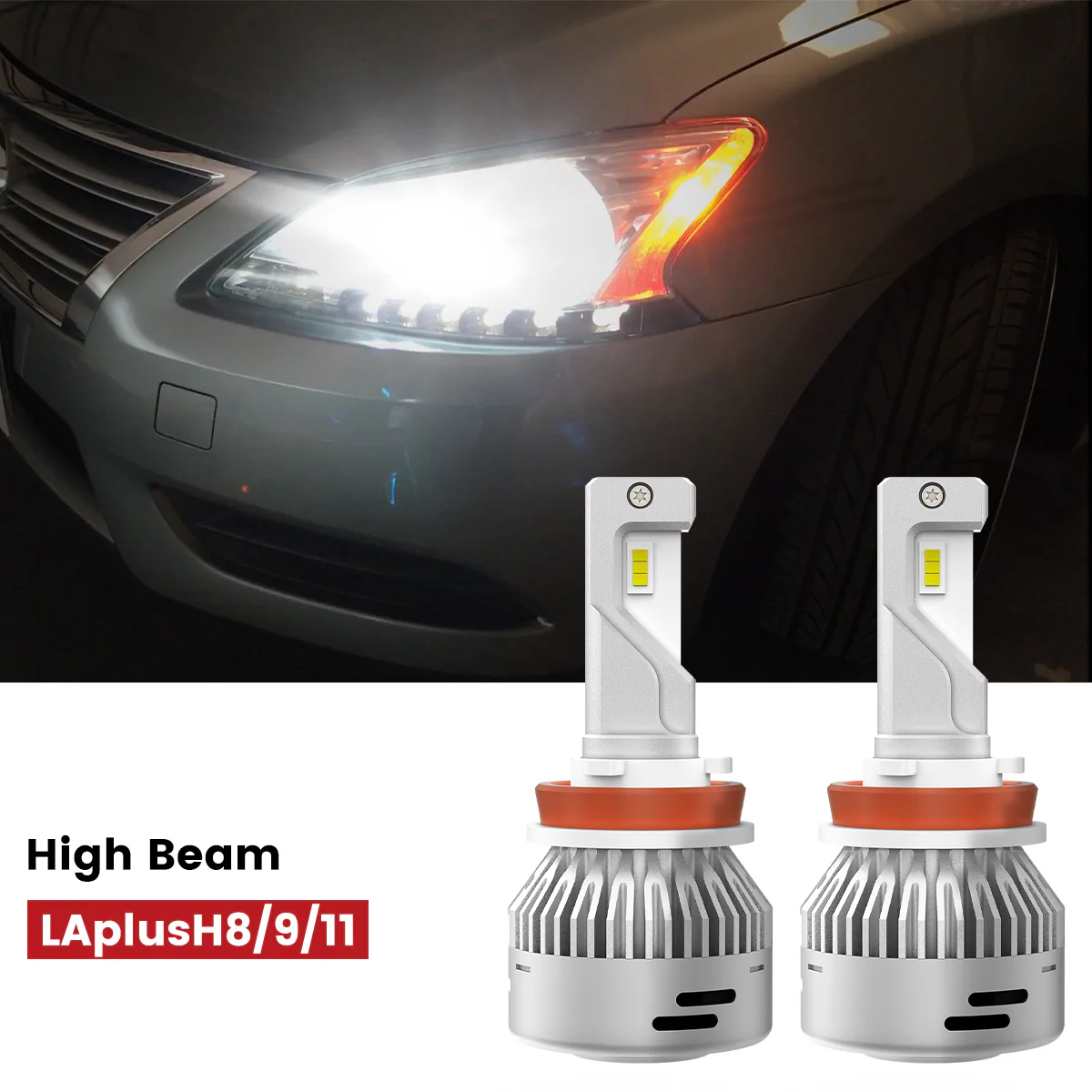 Fit for 2016-2019 Nissan Sentra LED Bulbs H11 Exterior Interior Lights - Image 5