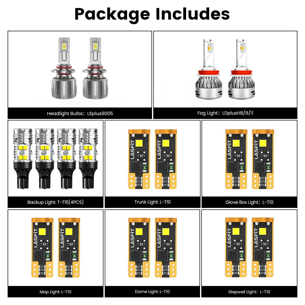 Fit for 2016-2020 Dodge Durango The Brightest LED Bulbs Upgrade | Tested and Verified - Image 41