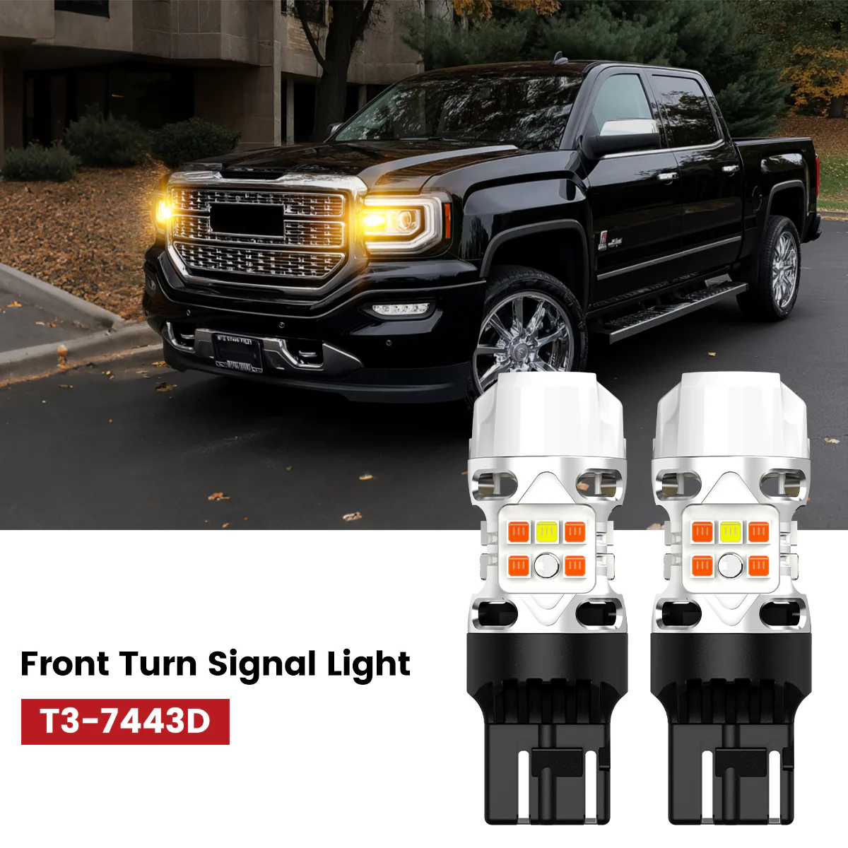 Fit for 2016-2018 GMC Sierra 1500 LED Bulbs Upgrade | Tested and Verified - Image 11