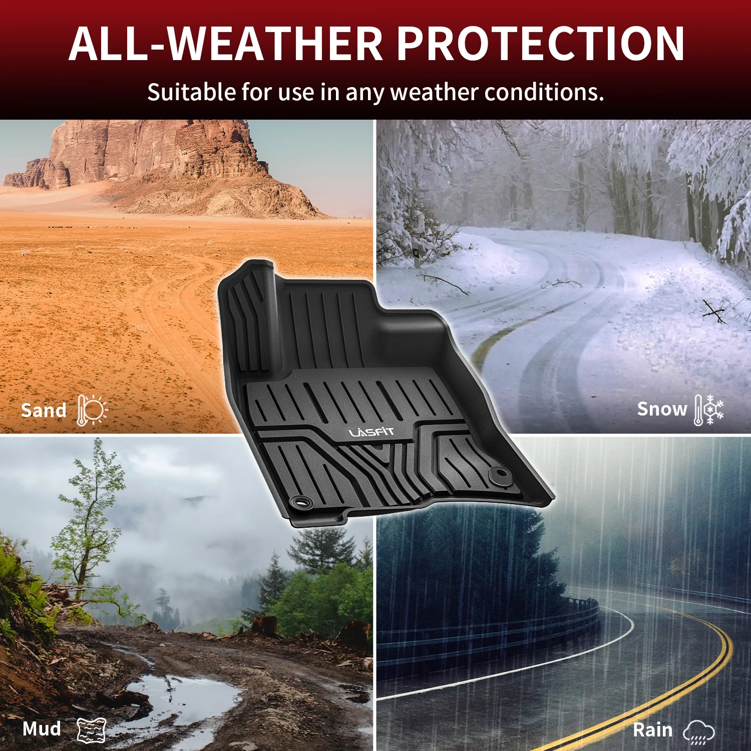 Fit for 2016-2021 Honda Civic Custom Floor Mats or Cargo Mat - Image 46