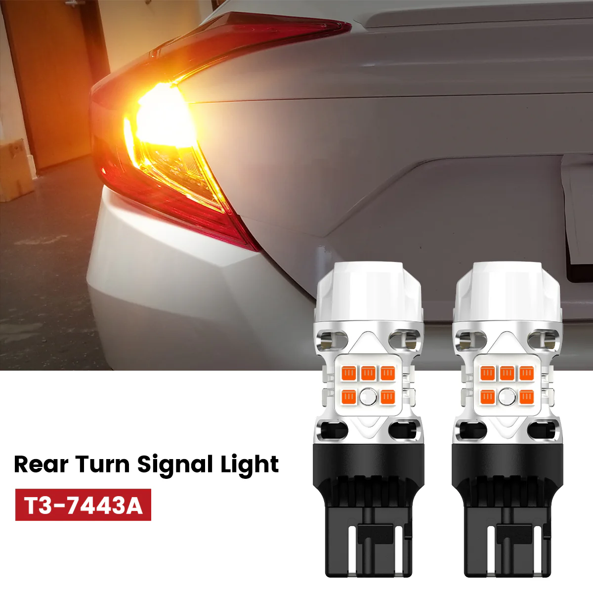 Fit for 2016-2021 Honda Civic Sedan Coupe Hatchback The Brightest LED Bulbs Upgrade | Tested and Verified - Image 33