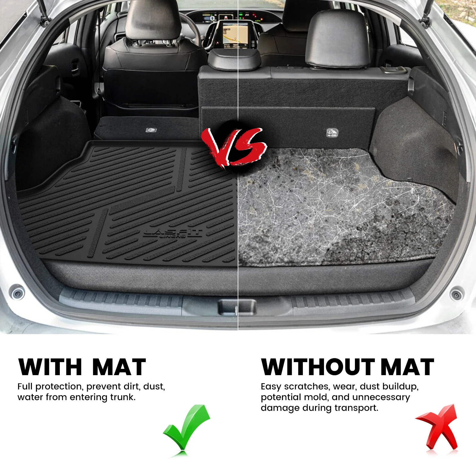 Fit for 2016-2022 Toyota Prius Custom Floor Mats - Image 13