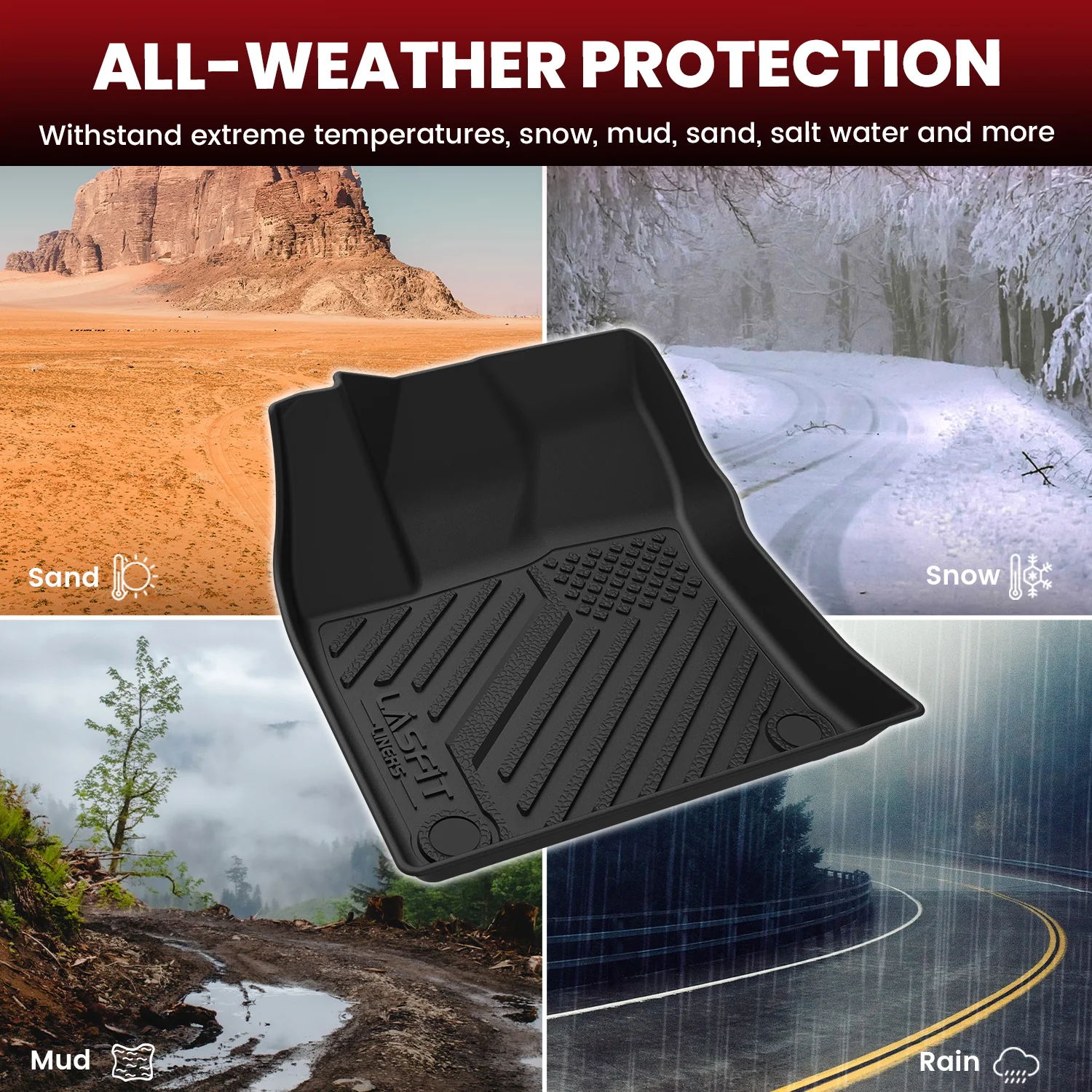 Fit for 2016-2022 Toyota Prius Custom Floor Mats - Image 6