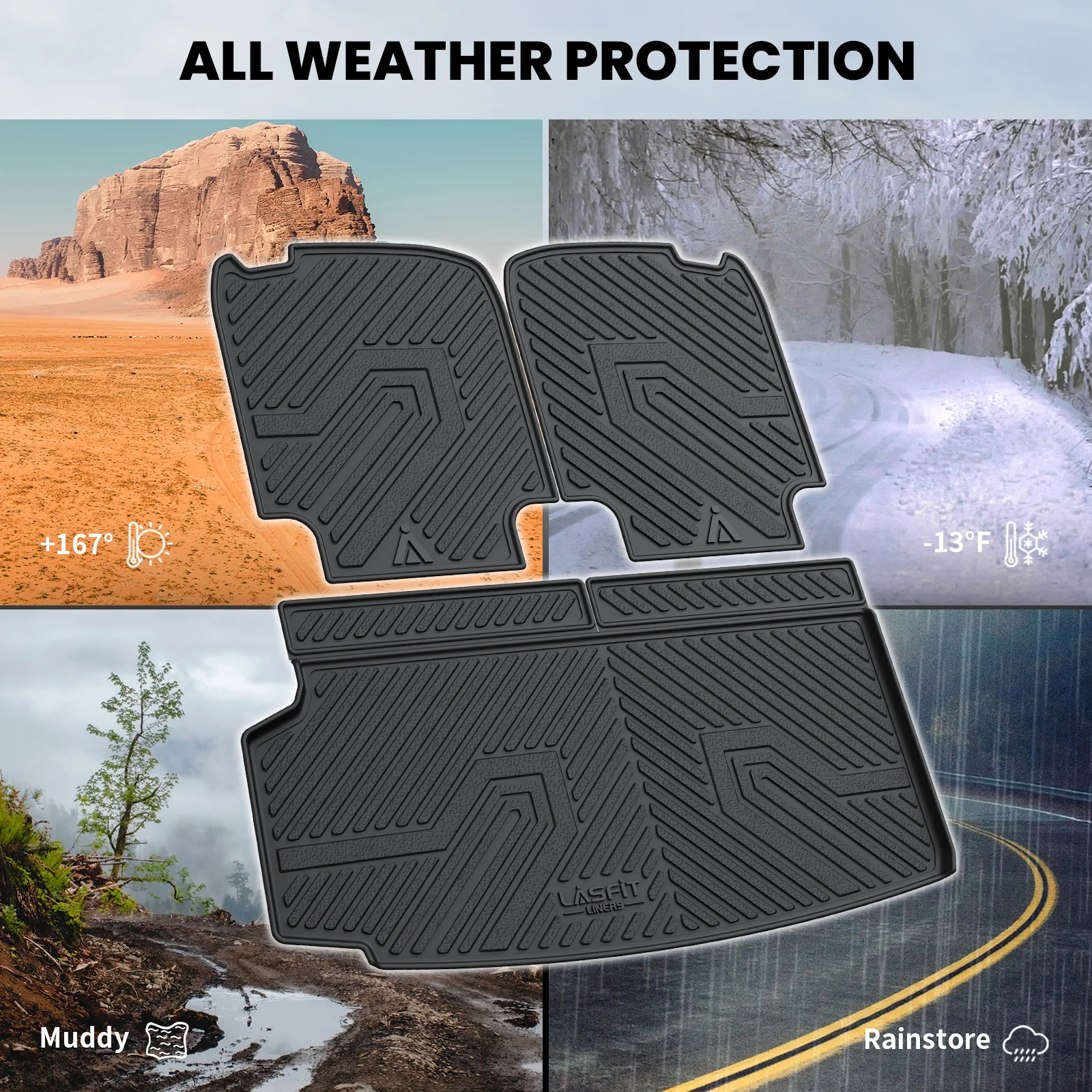 Fit for 2016-2026 Volvo XC90 Floor Mats or Seatback & Cargo Mat - Image 13