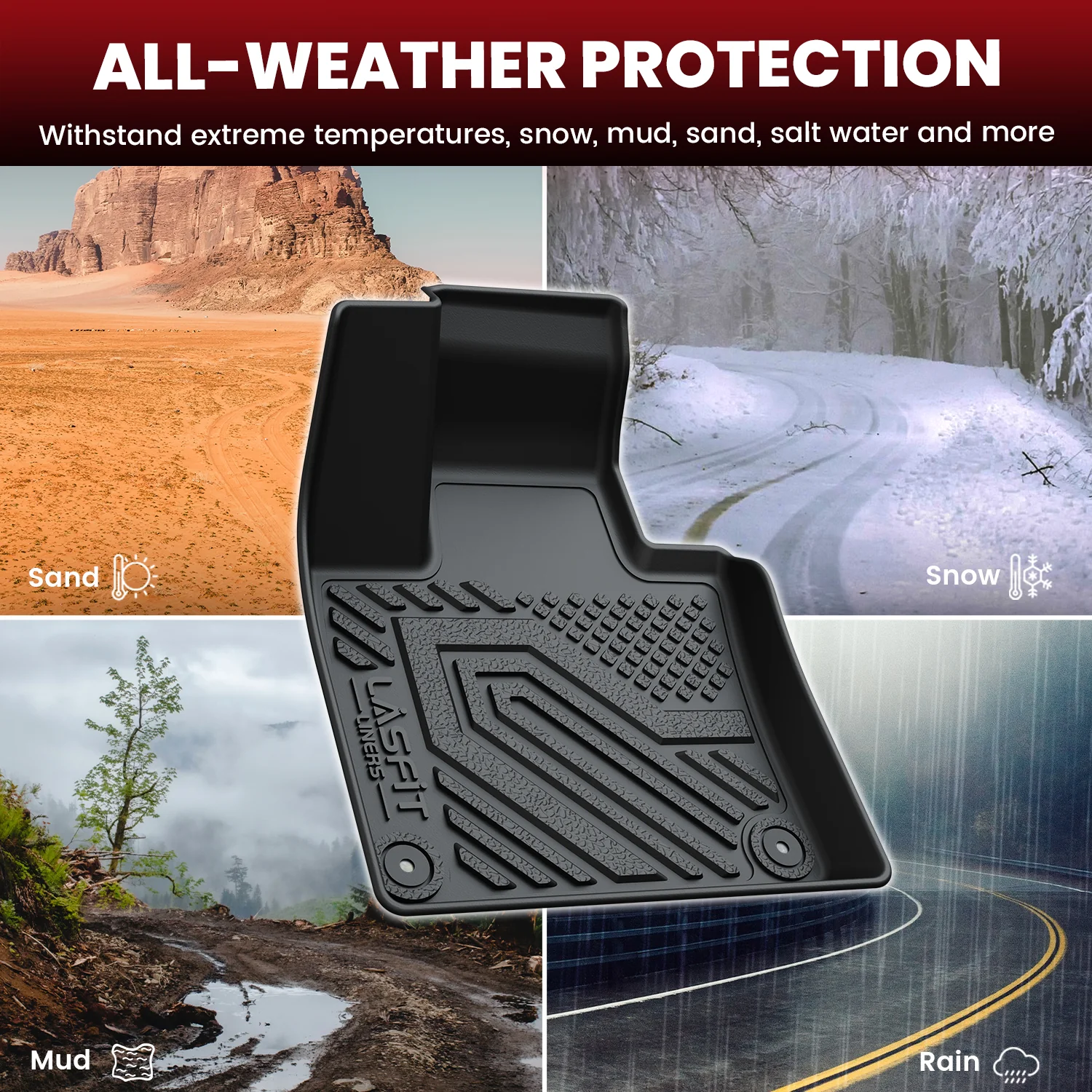 Fit for 2016-2026 Volvo XC90 Floor Mats or Seatback & Cargo Mat - Image 5