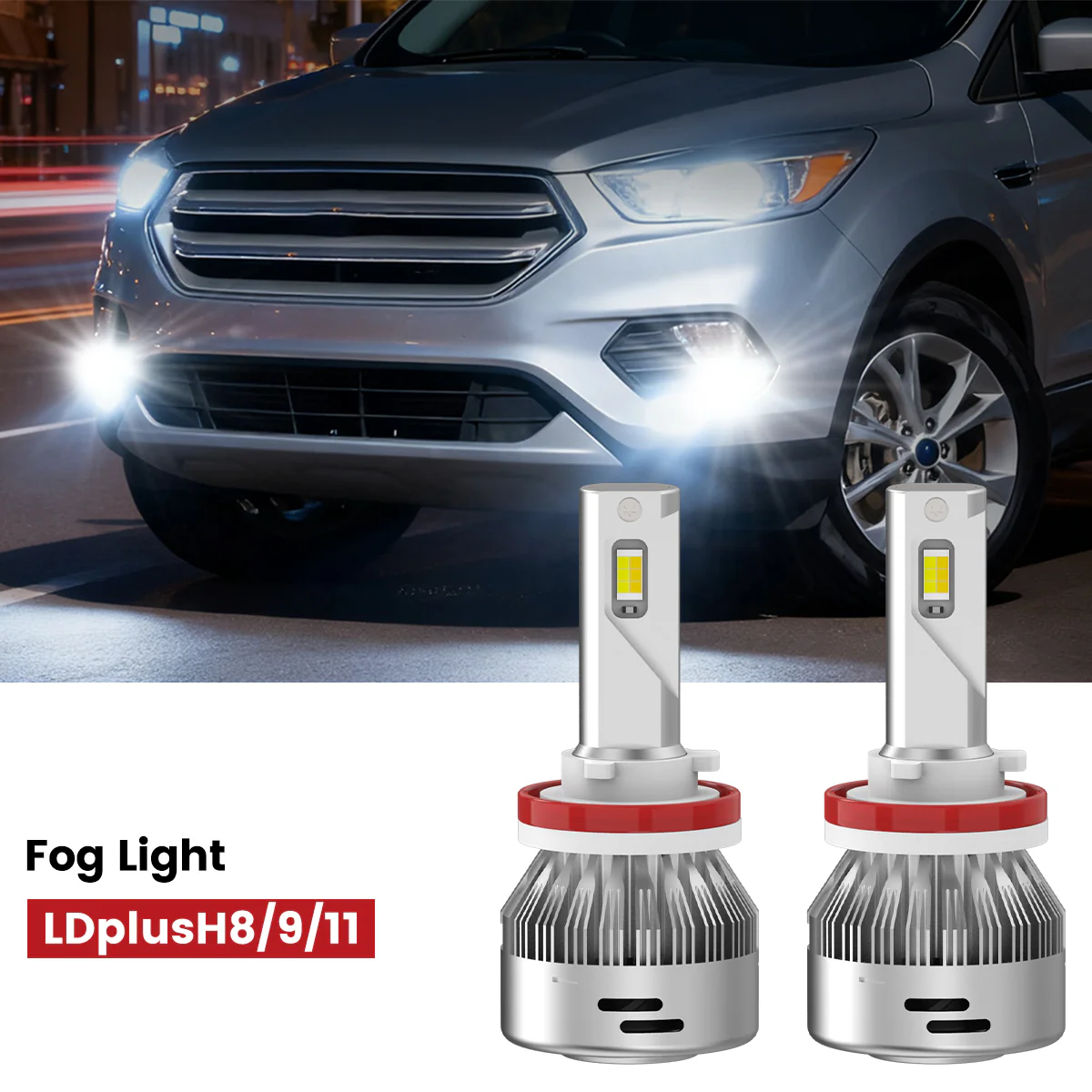 Fit for 2017-2018 Ford Escape The Brightest LED Bulbs Upgrade | Tested and Verified - Image 46