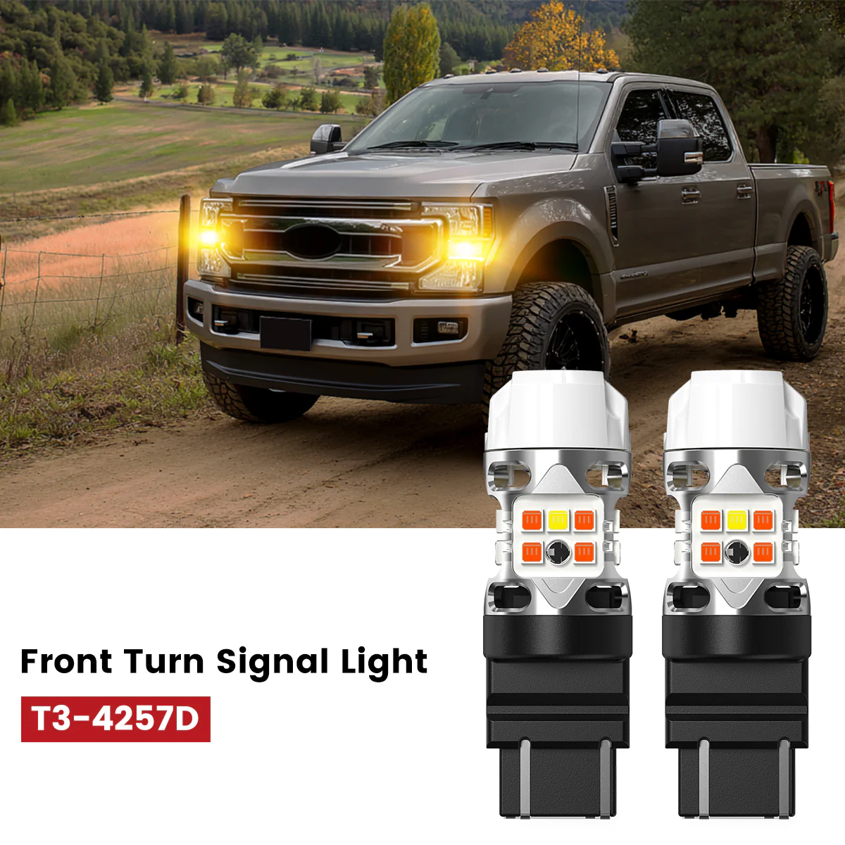 Fit for 2017-2019 Ford F-250 F-350 Super Duty The Brightest LED Bulbs Upgrade | Tested and Verified - Image 36