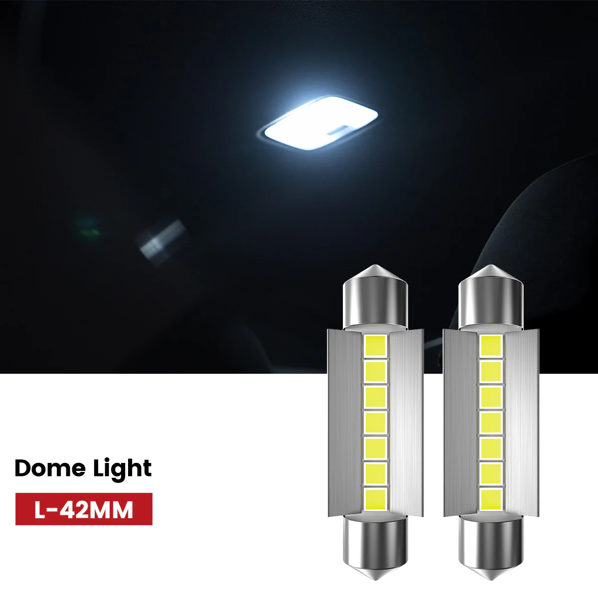 Fit for 2017-2019 Kia Sportage The Brightest LED Bulbs Upgrade - Image 48