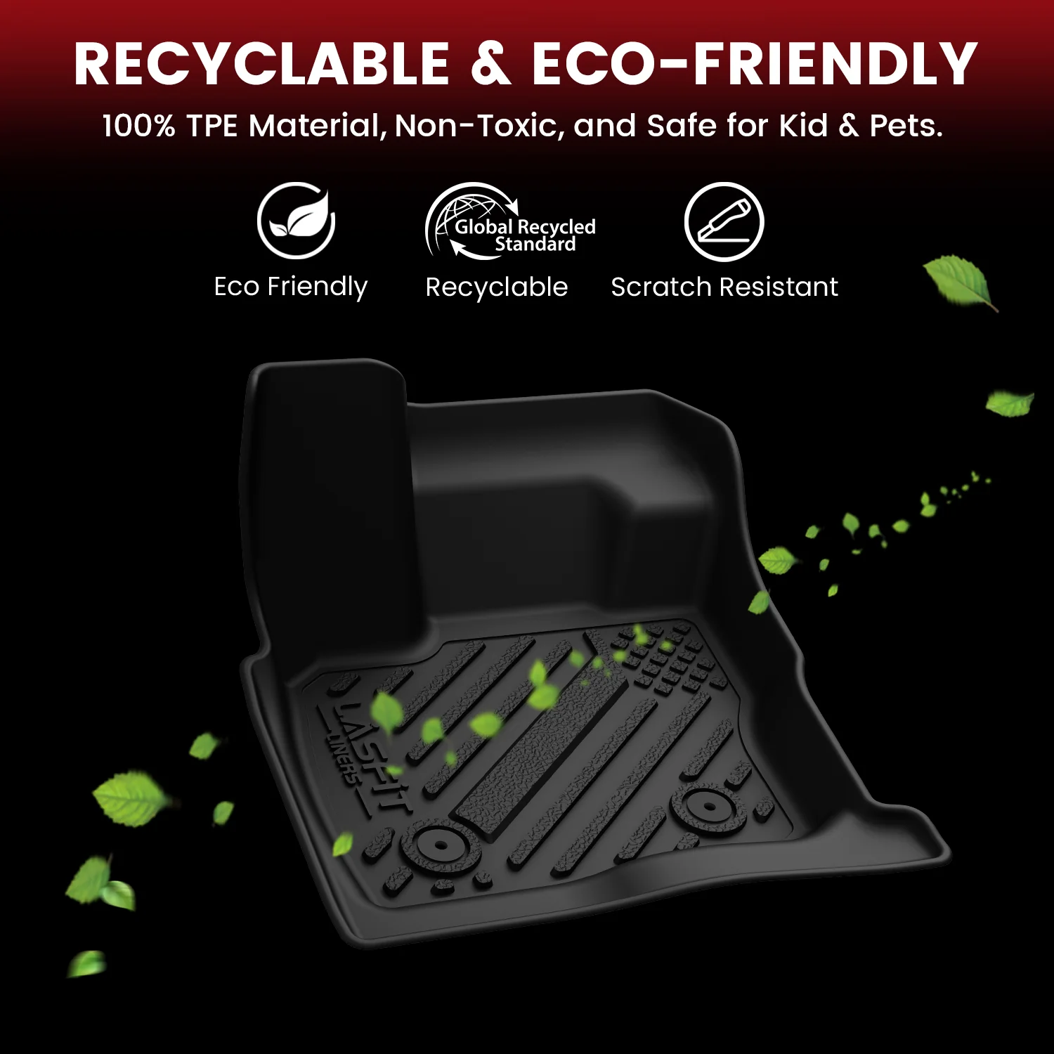 Fit for 2017-2020 Ford Fusion Custom Floor Mats or Cargo Mat, - Image 26